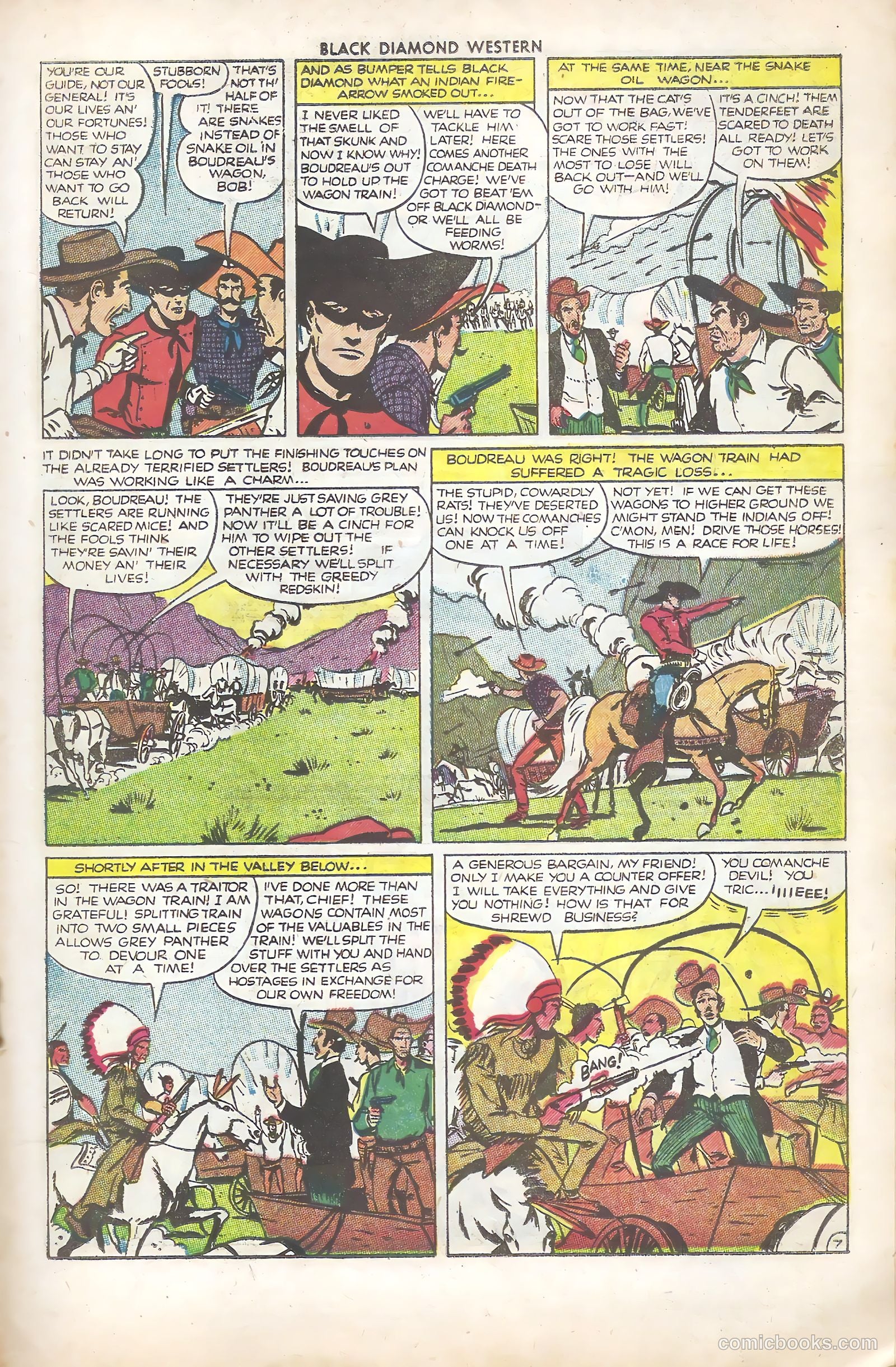 Black Diamond Western #33 (1952) — page 19 of 36