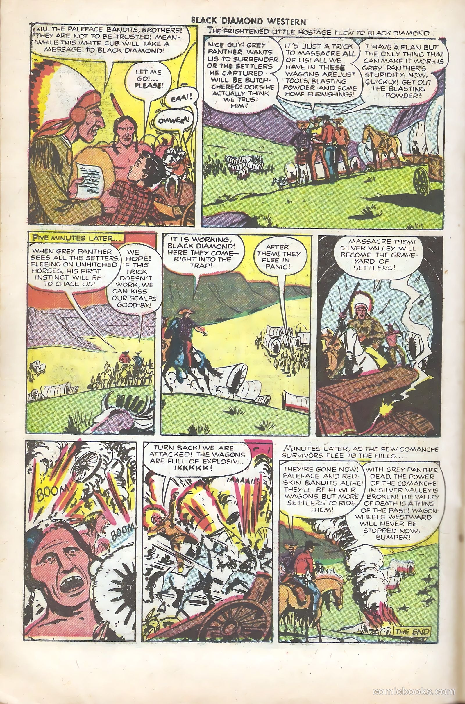 Black Diamond Western #33 (1952) — page 20 of 36