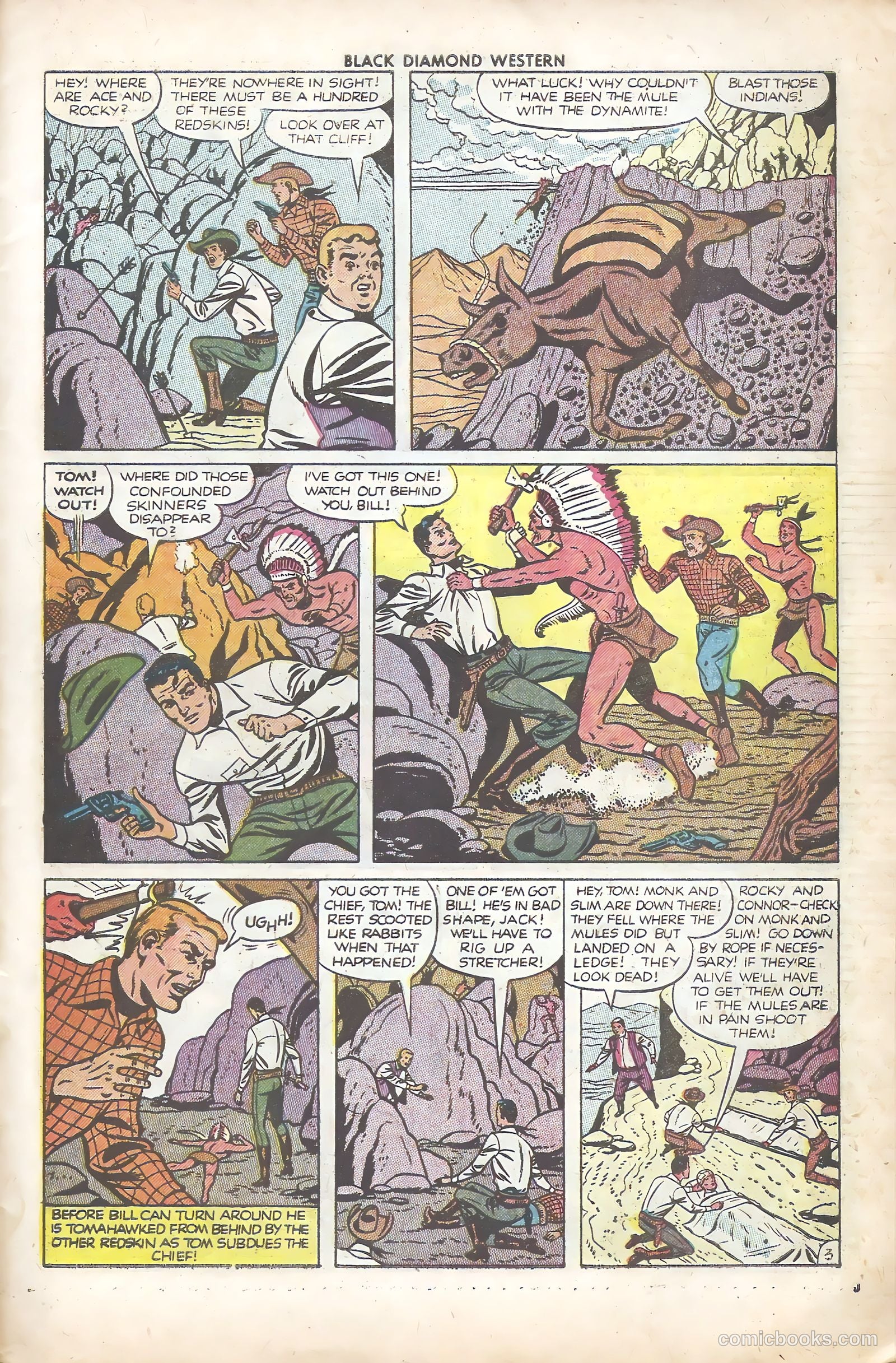Black Diamond Western #33 (1952) — page 27 of 36
