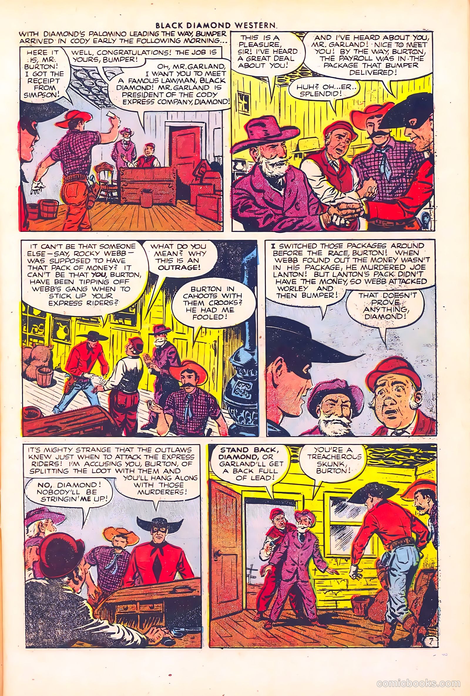 Black Diamond Western #34 (1952) — page 9 of 36