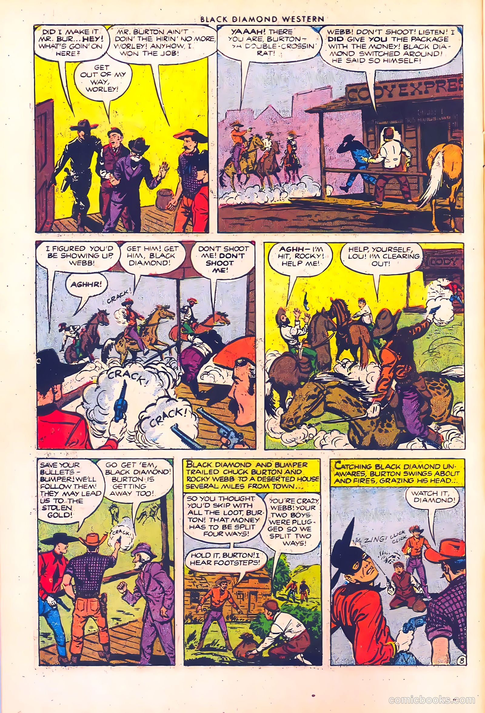 Black Diamond Western #34 (1952) — page 10 of 36