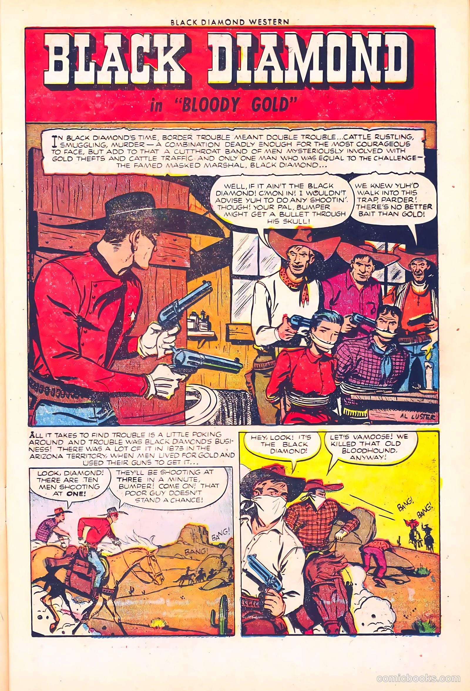 Black Diamond Western #34 (1952) — page 13 of 36