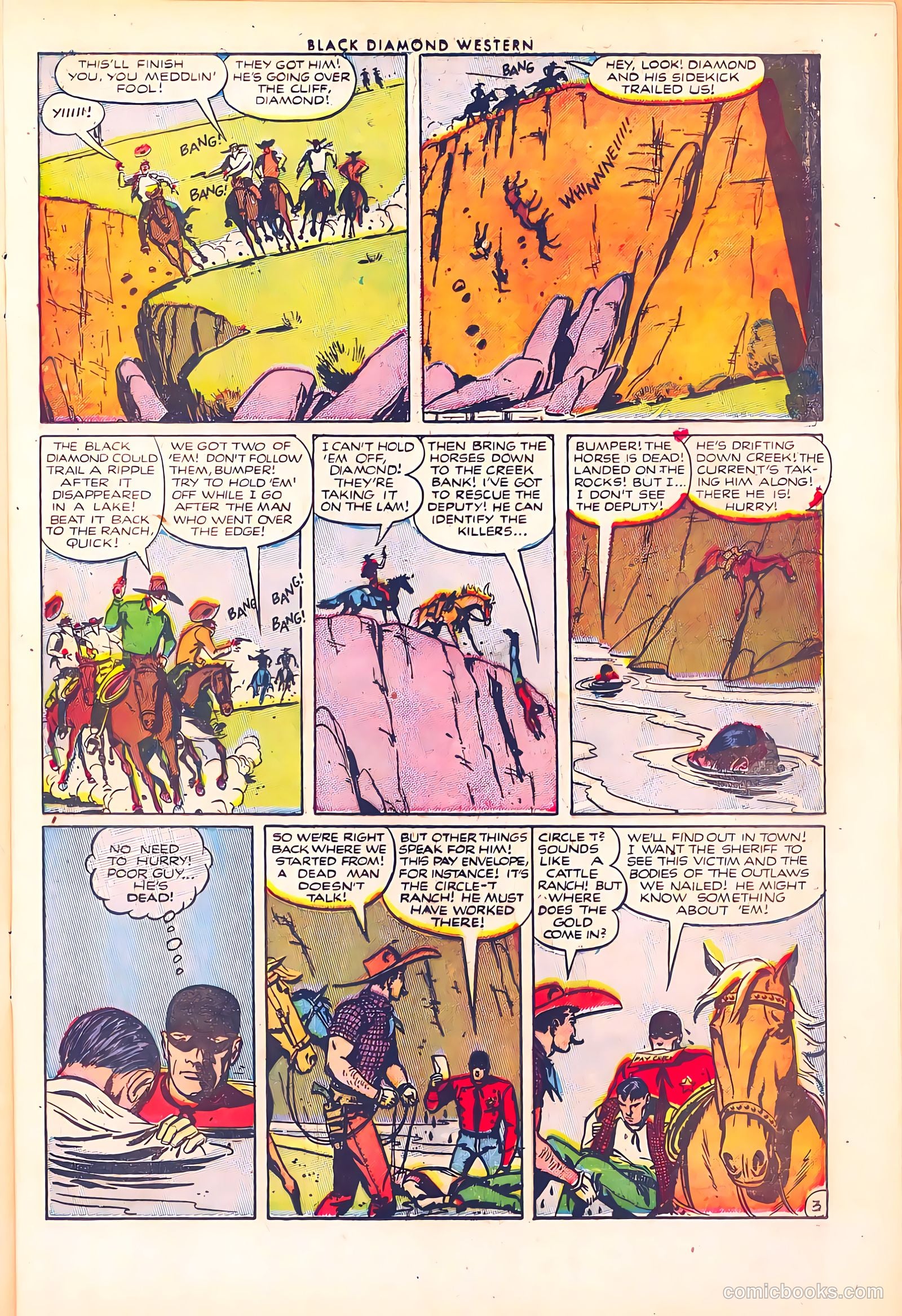 Black Diamond Western #34 (1952) — page 15 of 36