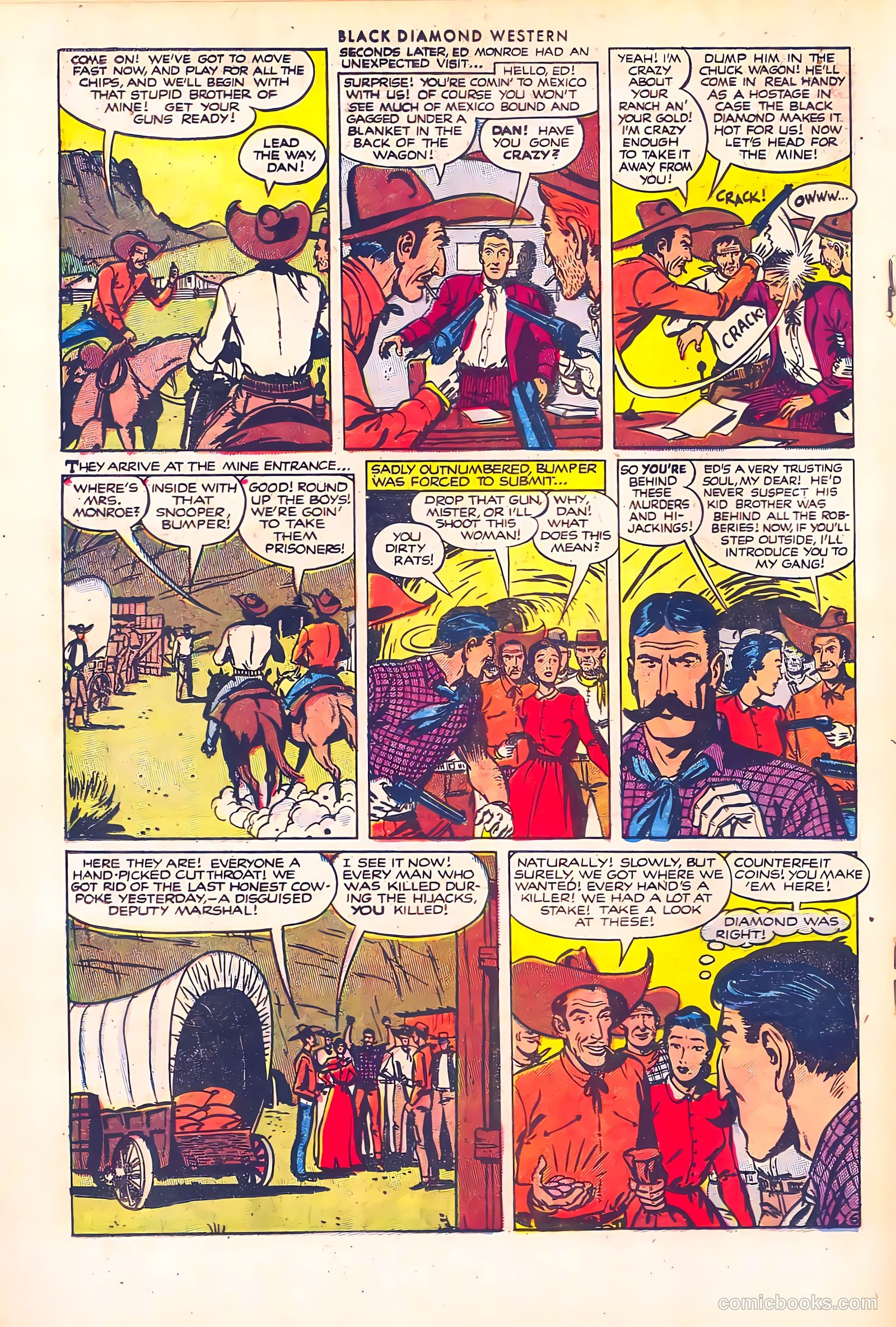 Black Diamond Western #34 (1952) — page 18 of 36