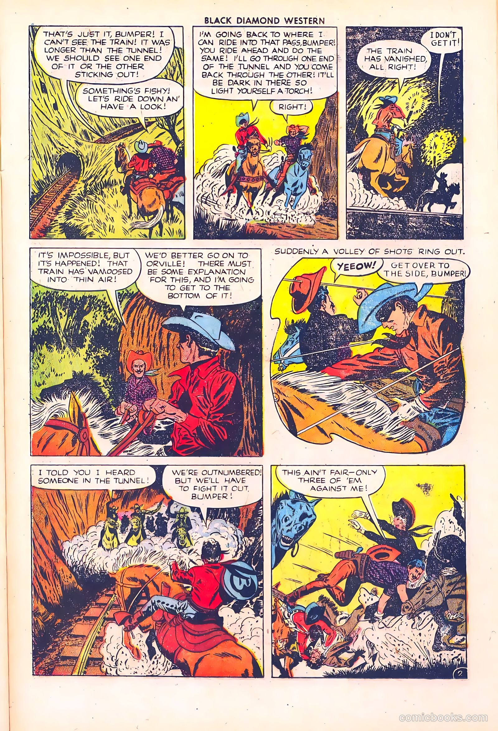 Black Diamond Western #34 (1952) — page 25 of 36
