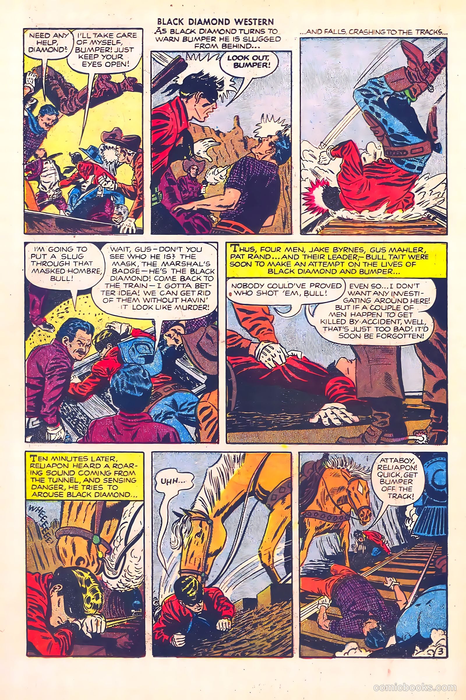 Black Diamond Western #34 (1952) — page 26 of 36