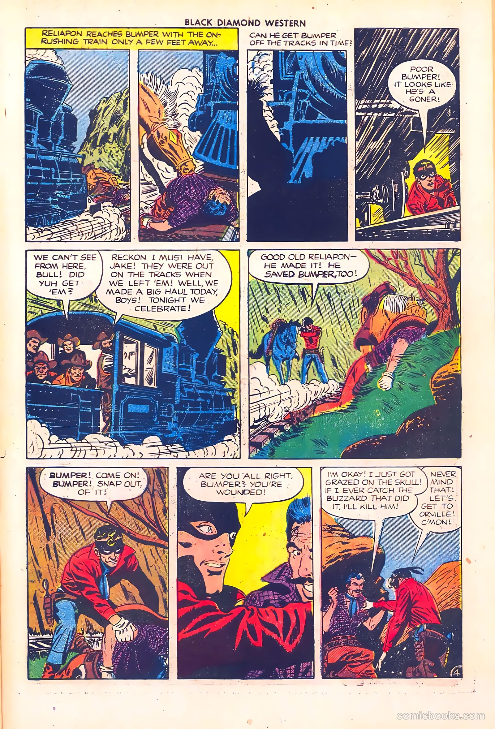 Black Diamond Western #34 (1952) — page 27 of 36
