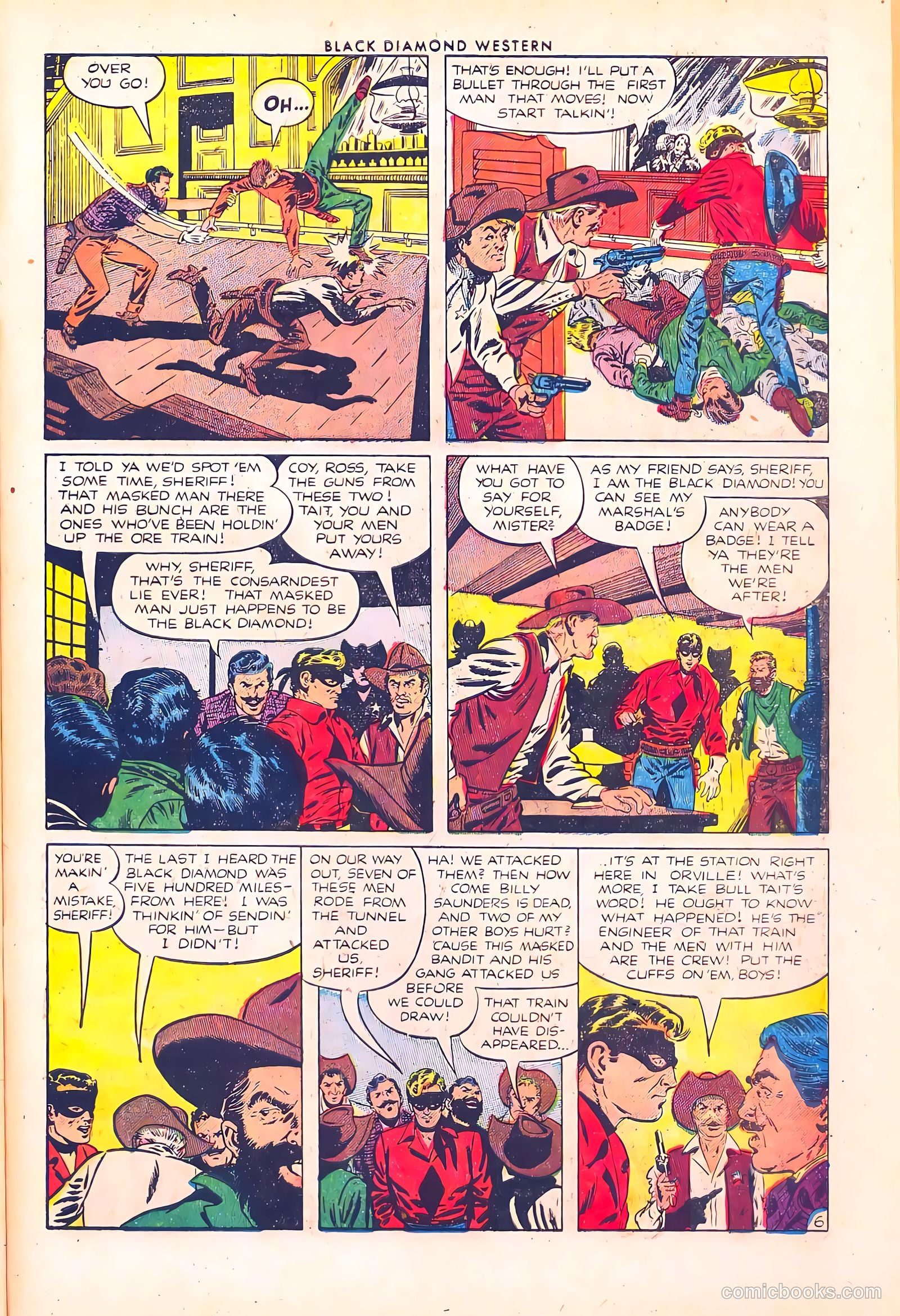 Black Diamond Western #34 (1952) — page 29 of 36