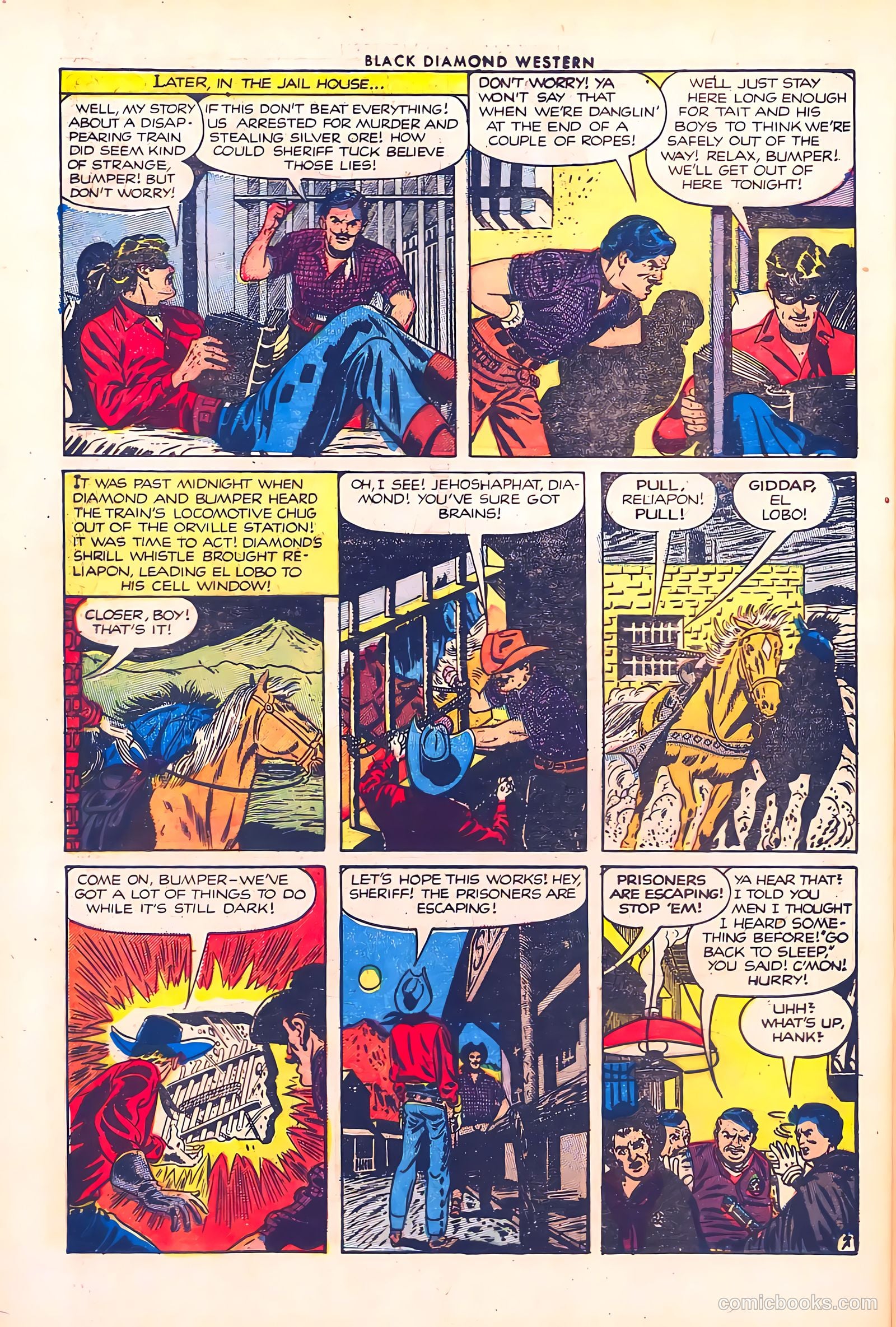 Black Diamond Western #34 (1952) — page 30 of 36