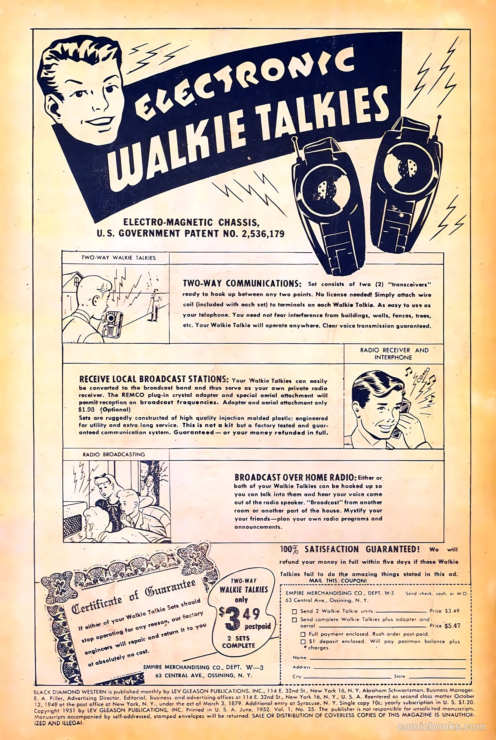 Black Diamond Western #35 (1952) — page 2 of 37