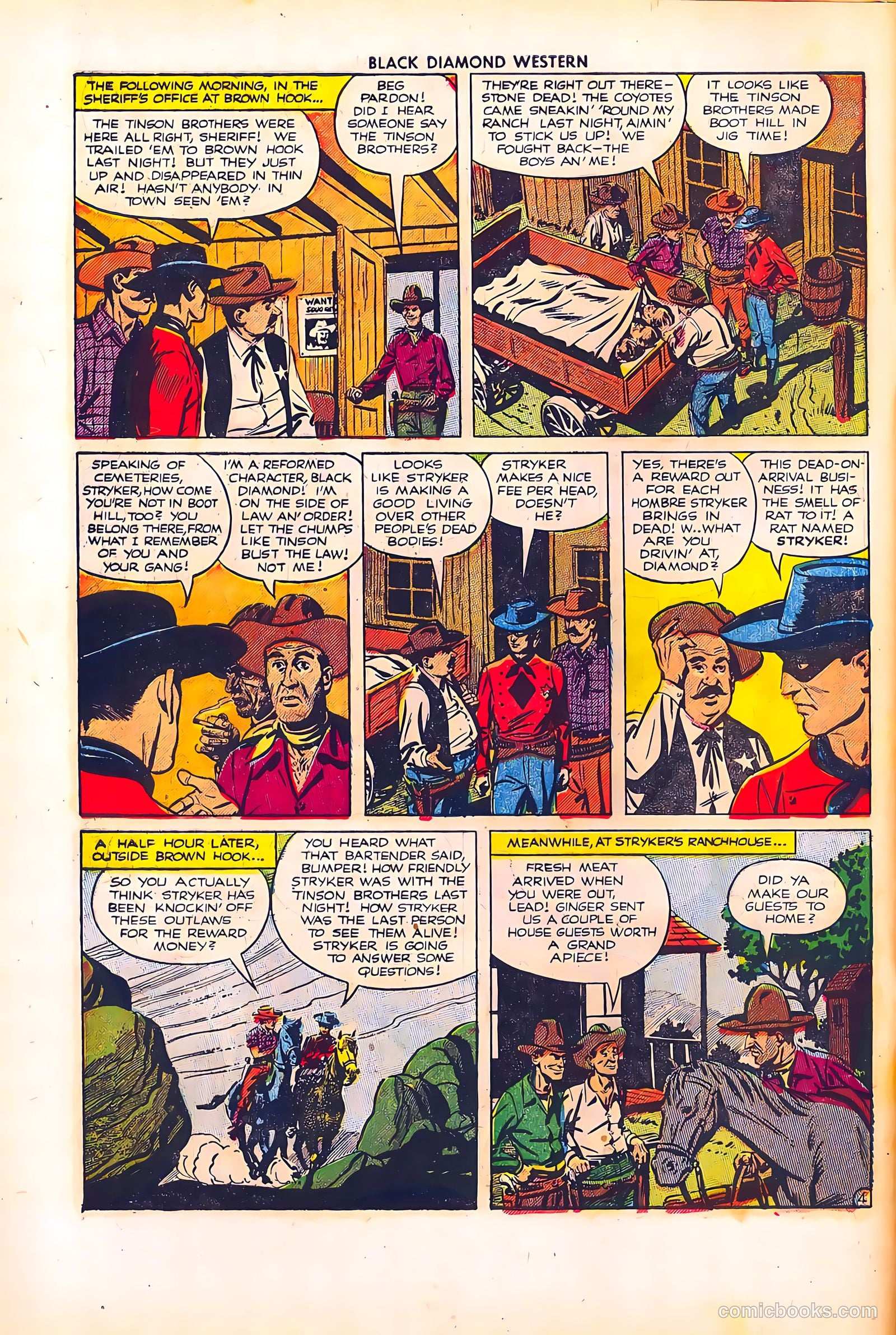 Black Diamond Western #35 (1952) — page 6 of 37