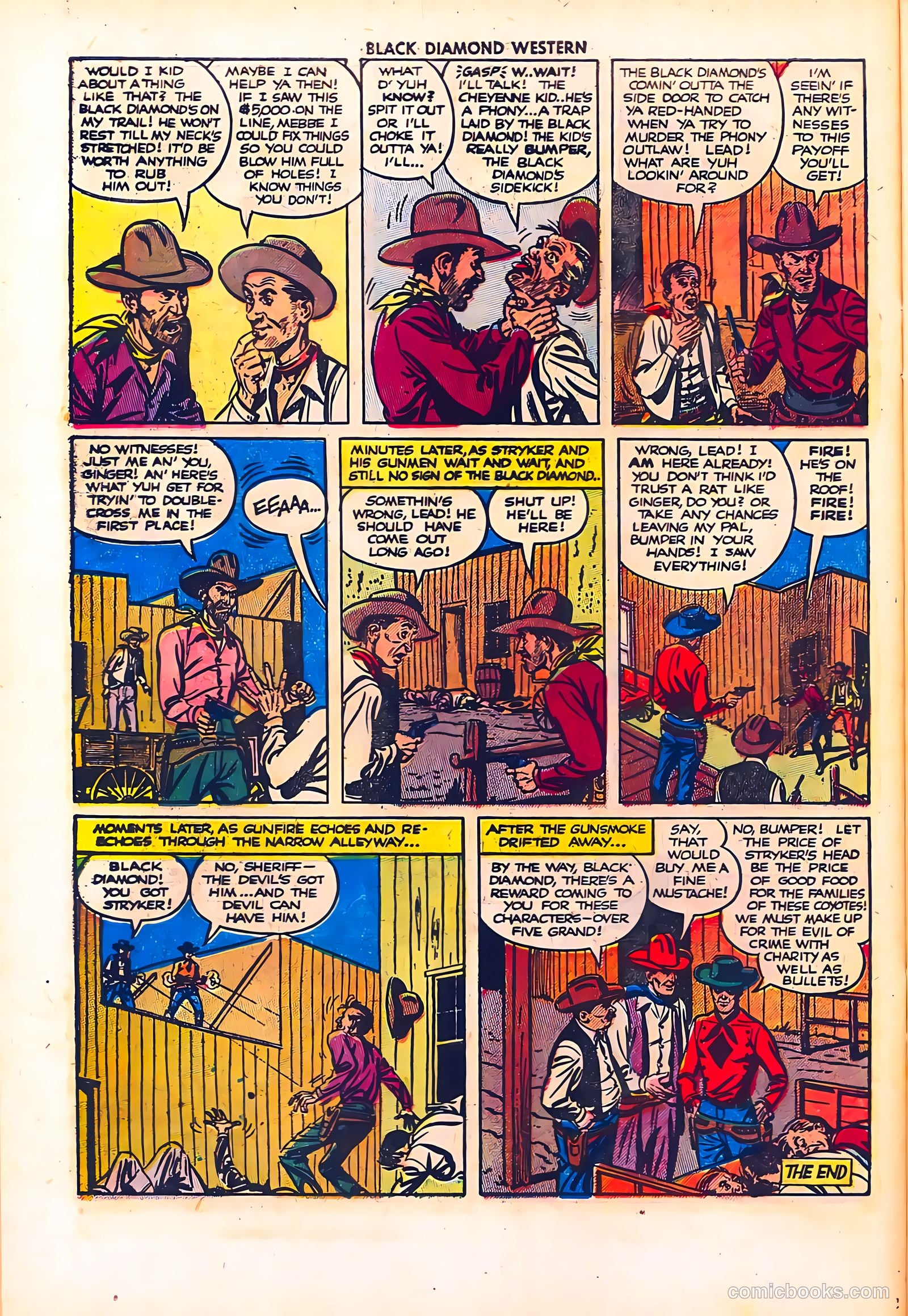 Black Diamond Western #35 (1952) — page 10 of 37