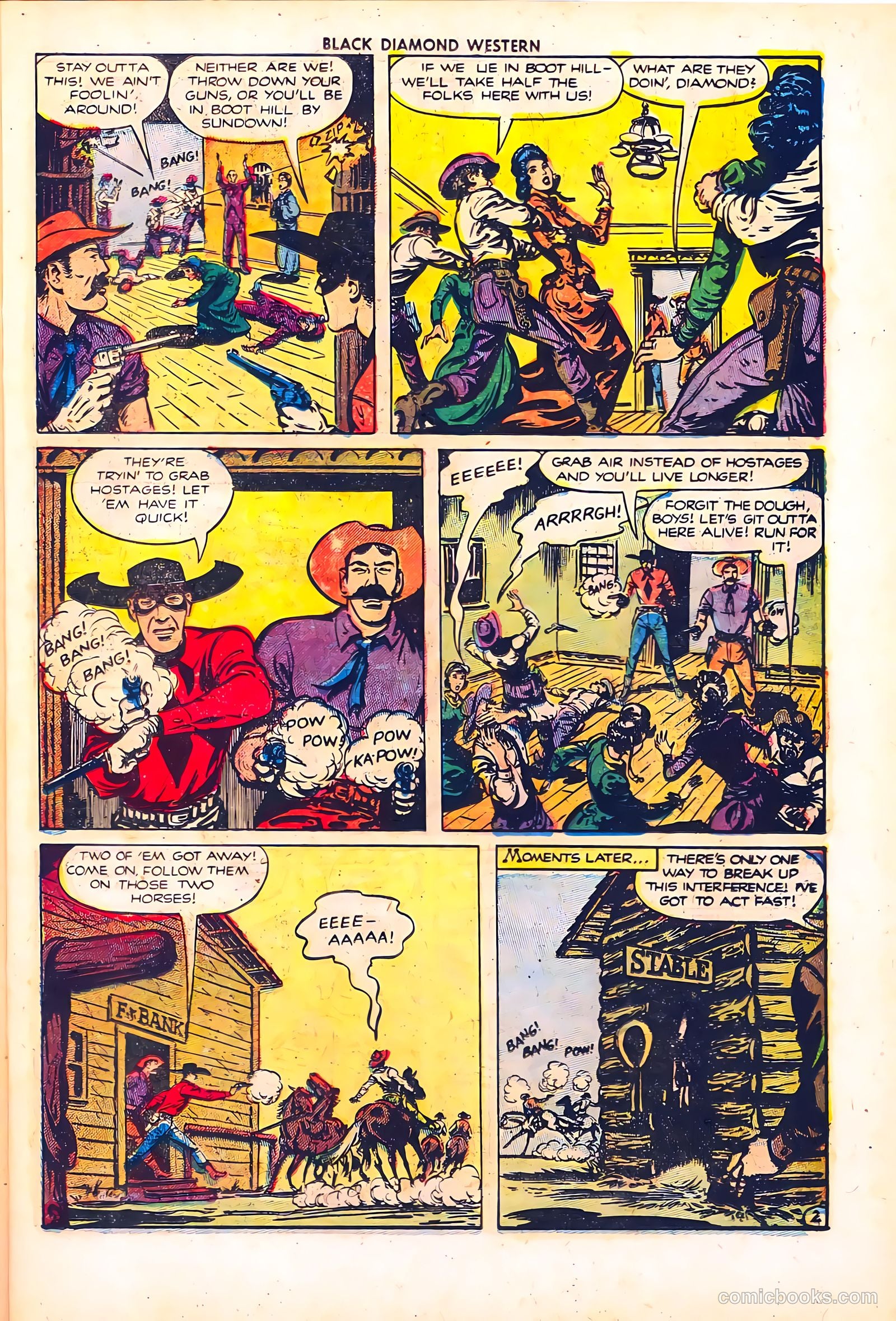 Black Diamond Western #35 (1952) — page 13 of 37