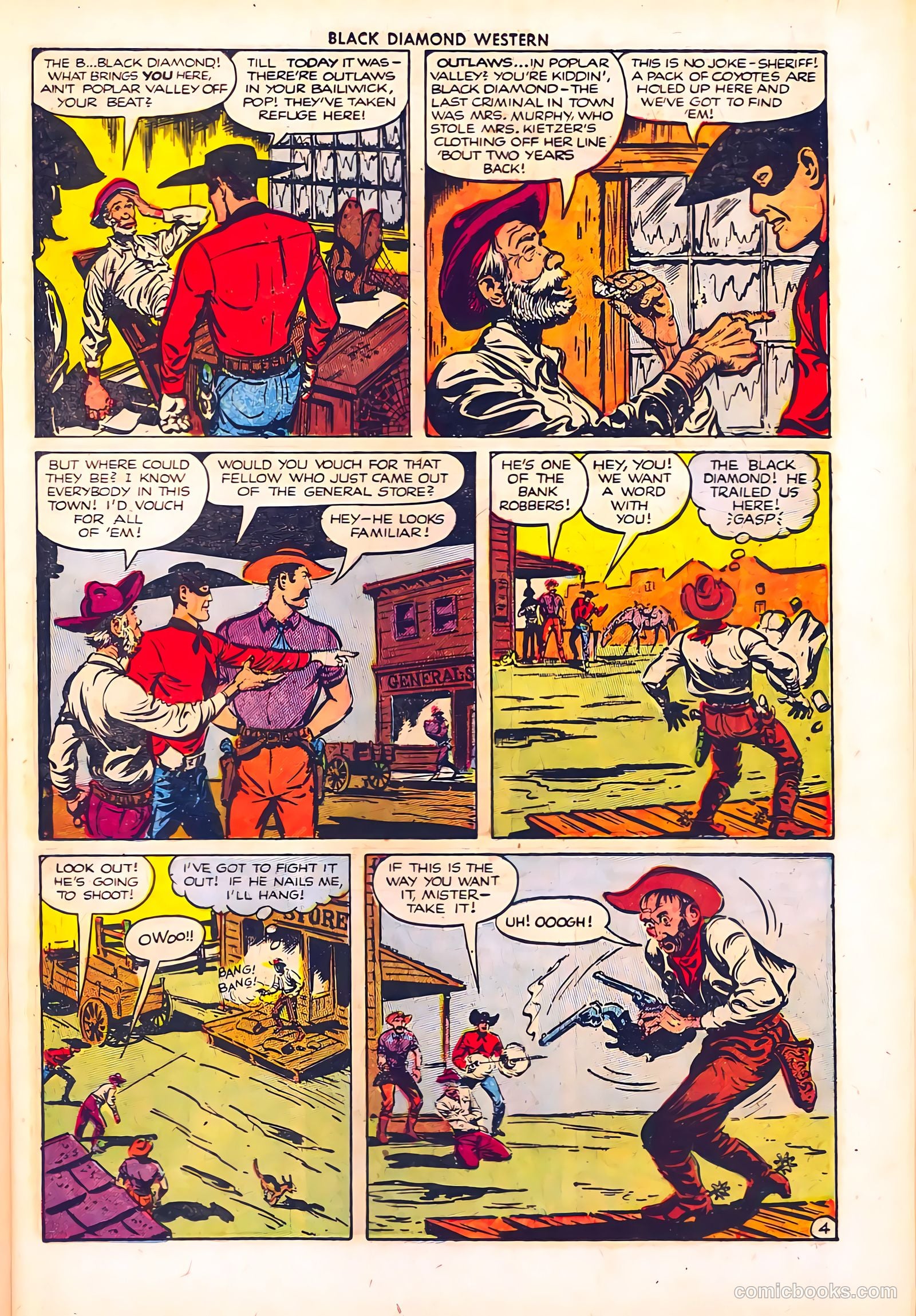 Black Diamond Western #35 (1952) — page 15 of 37