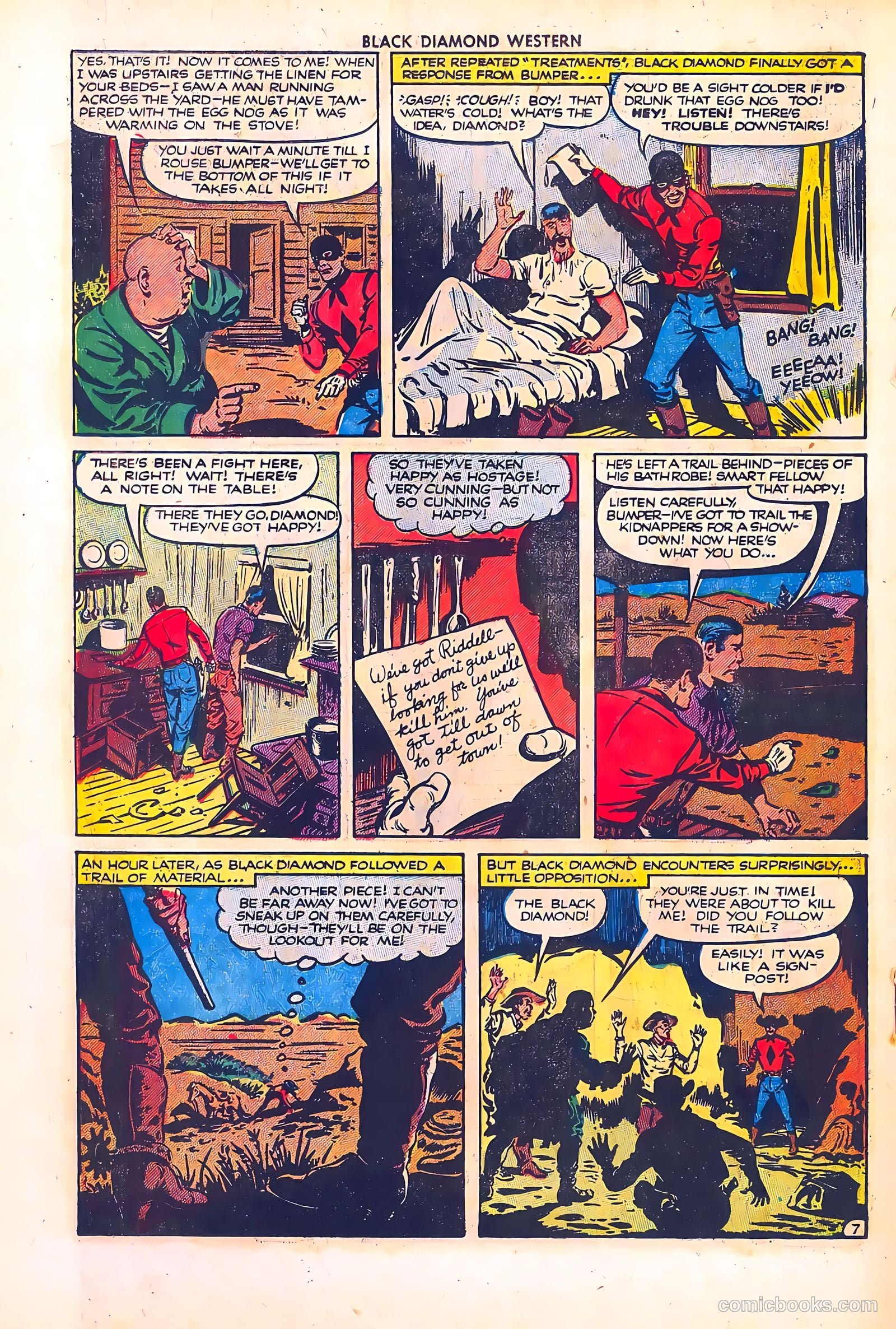 Black Diamond Western #35 (1952) — page 18 of 37