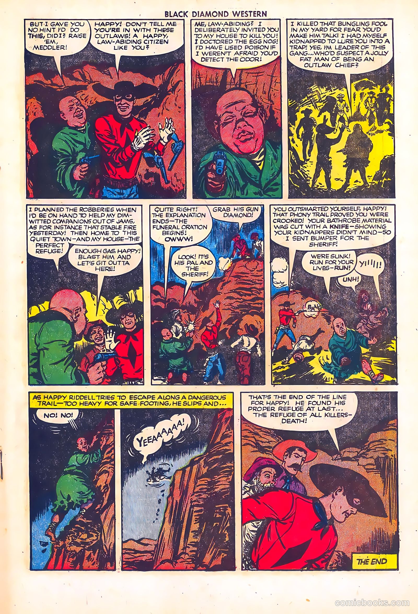 Black Diamond Western #35 (1952) — page 19 of 37