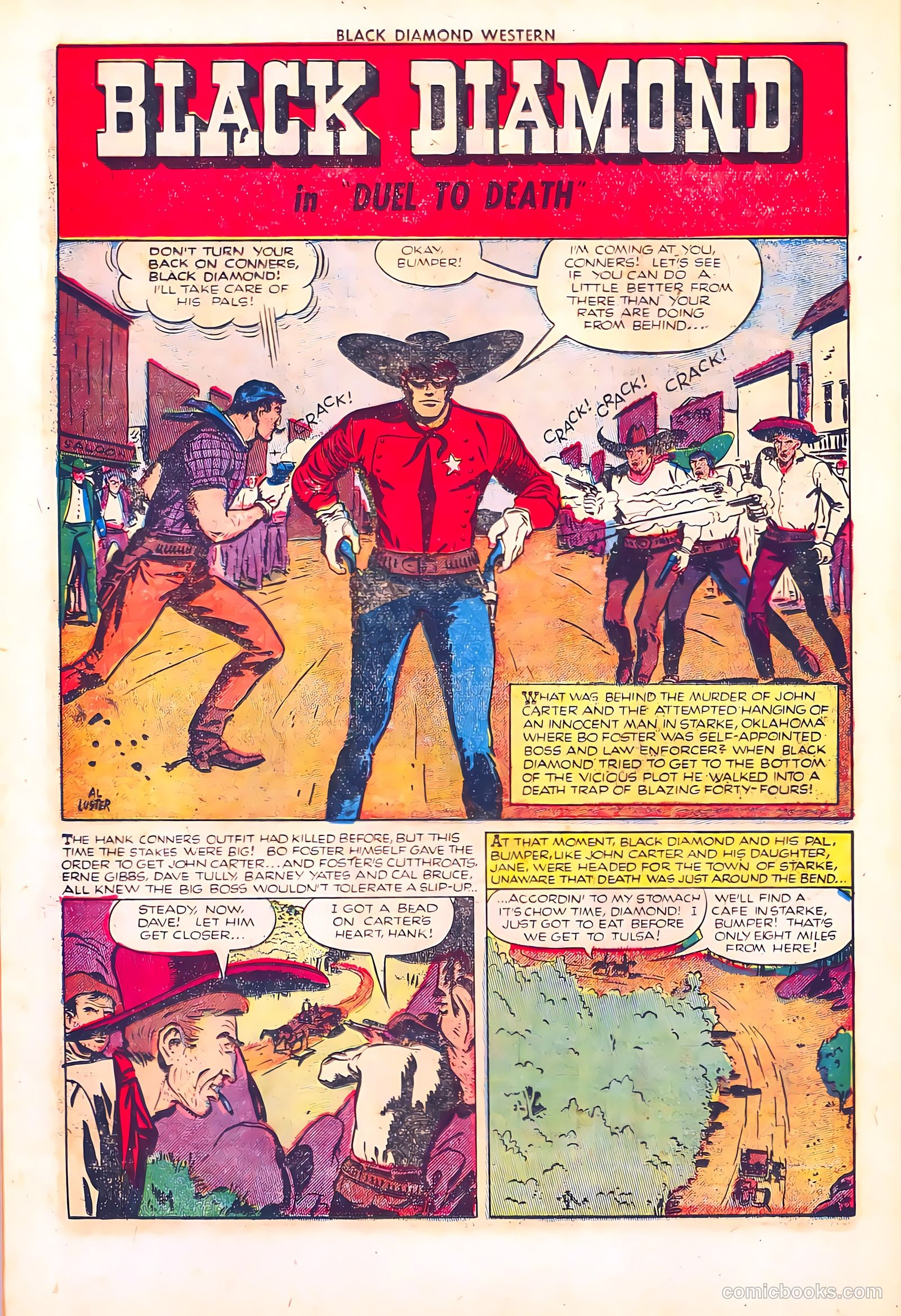 Black Diamond Western #35 (1952) — page 24 of 37