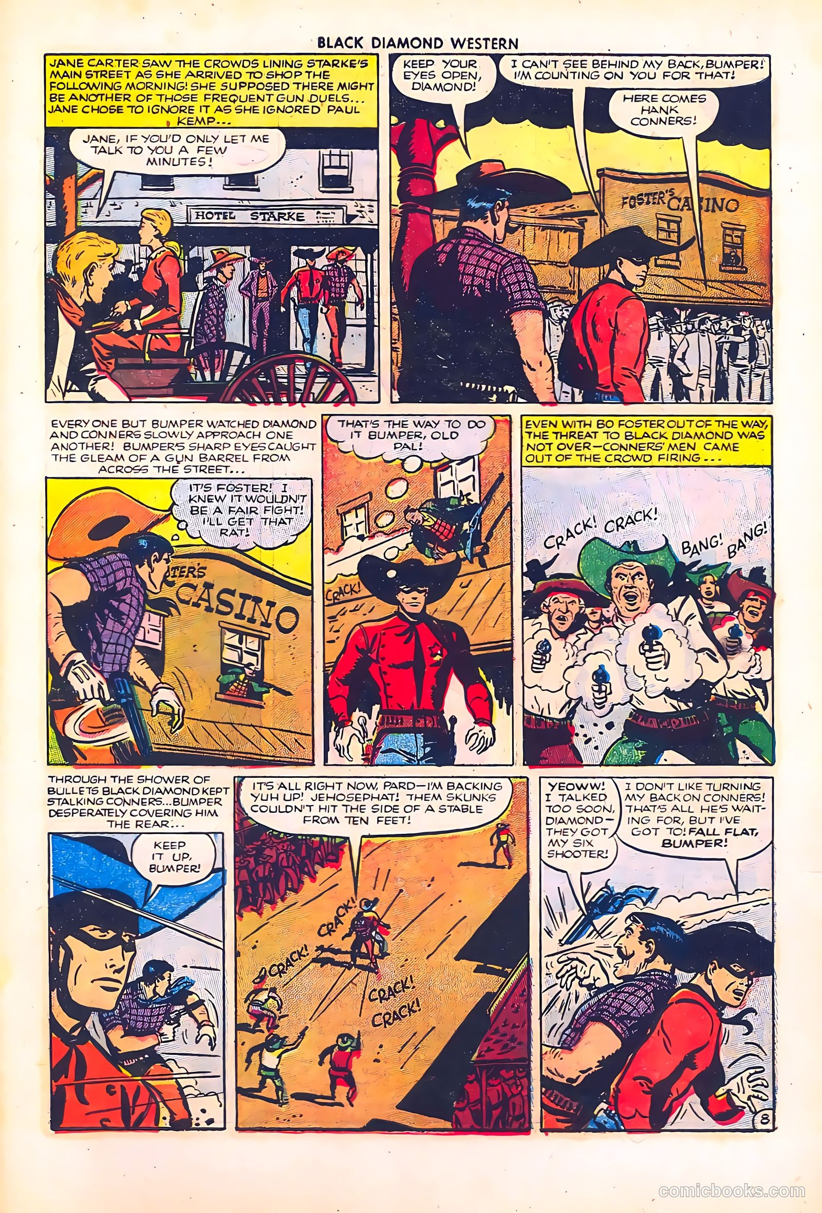 Black Diamond Western #35 (1952) — page 31 of 37