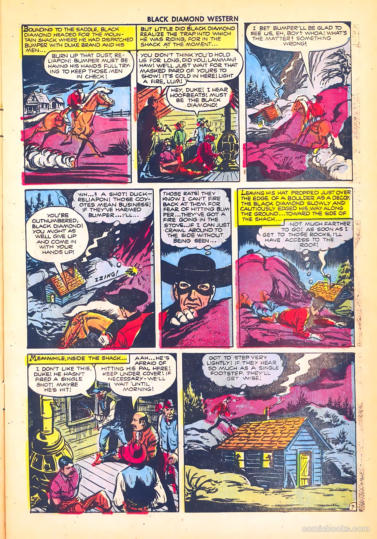 Black Diamond Western #36 (1952) — page 9 of 36