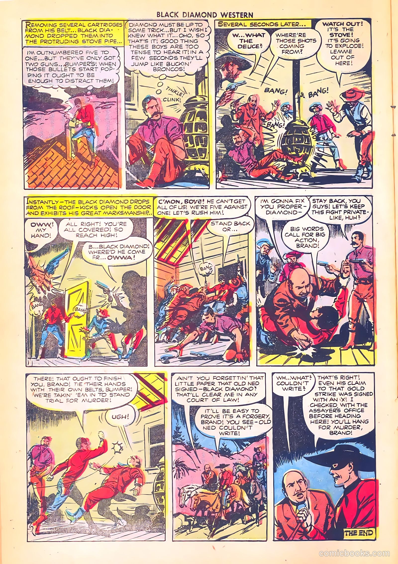 Black Diamond Western #36 (1952) — page 10 of 36