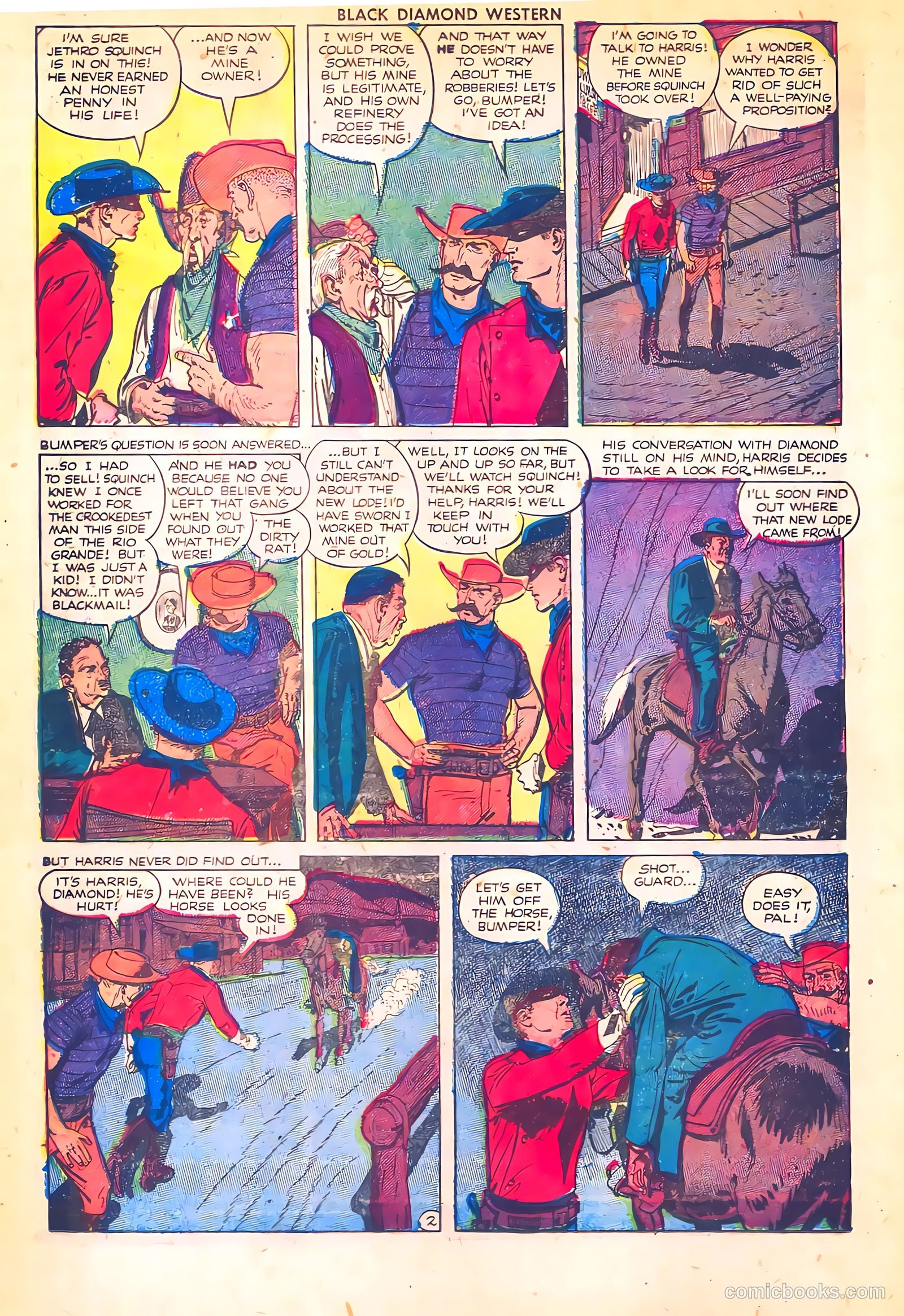 Black Diamond Western #36 (1952) — page 14 of 36
