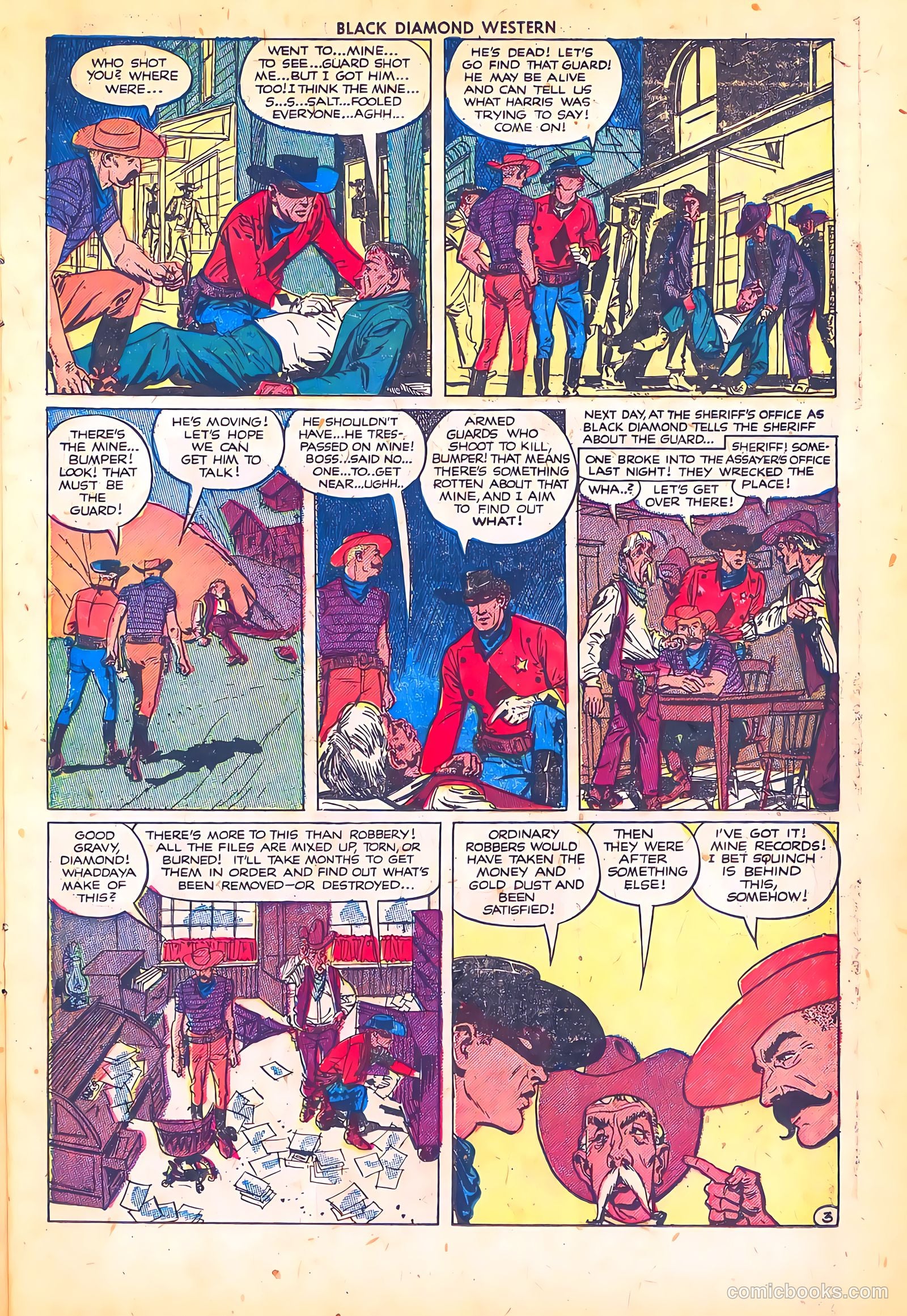 Black Diamond Western #36 (1952) — page 15 of 36