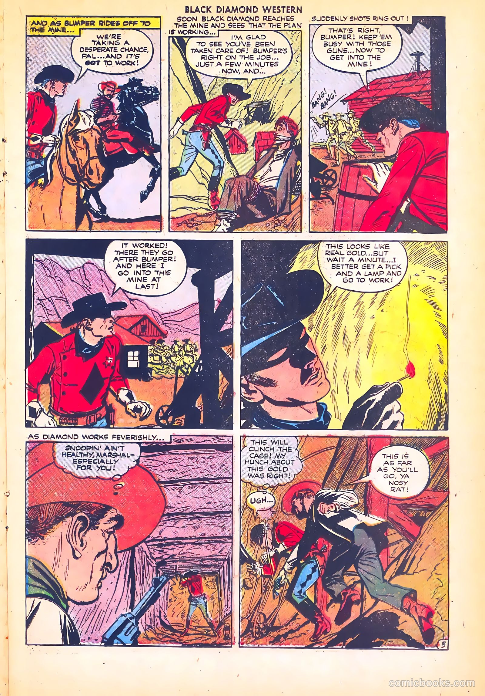 Black Diamond Western #36 (1952) — page 17 of 36