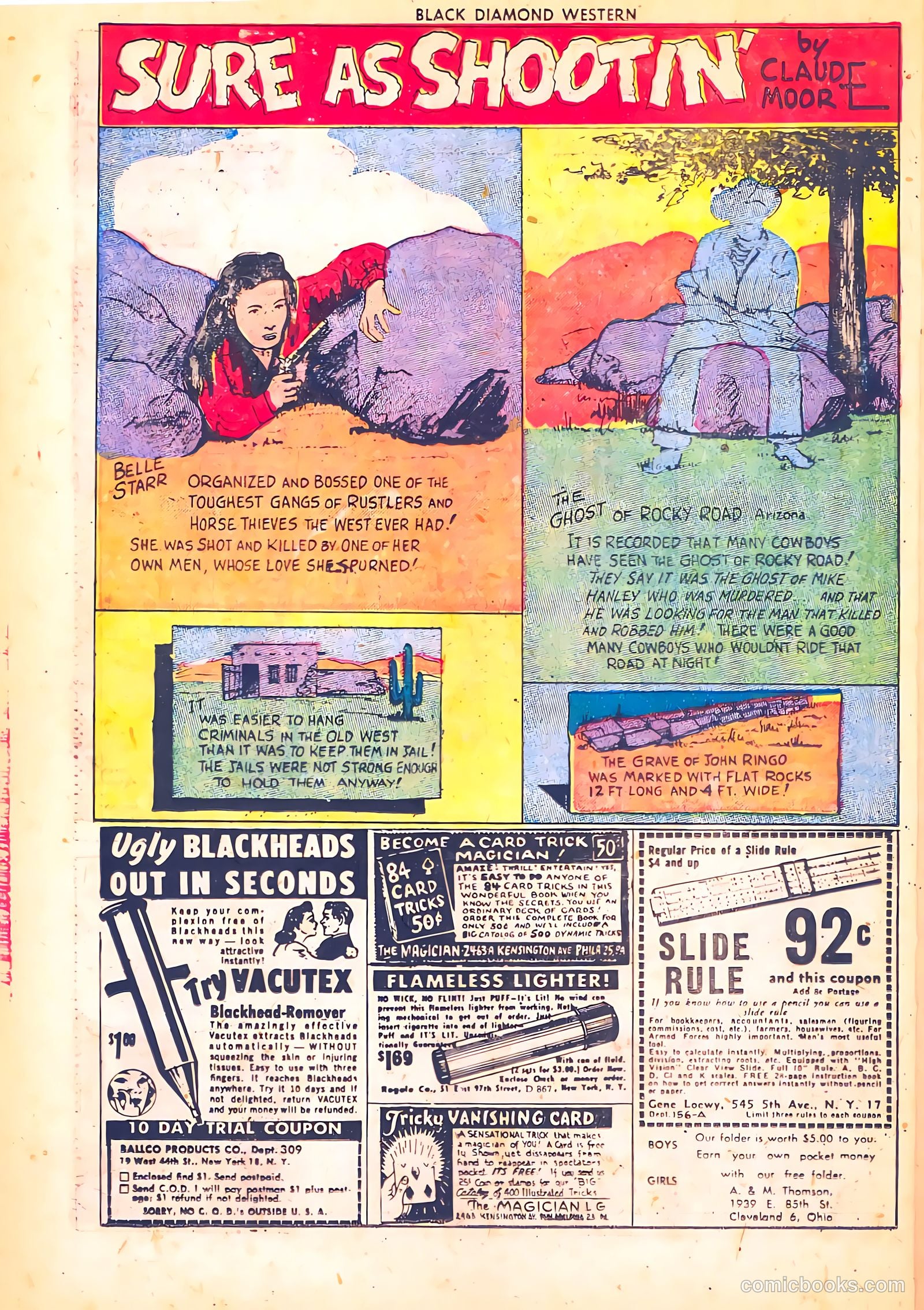 Black Diamond Western #36 (1952) — page 24 of 36