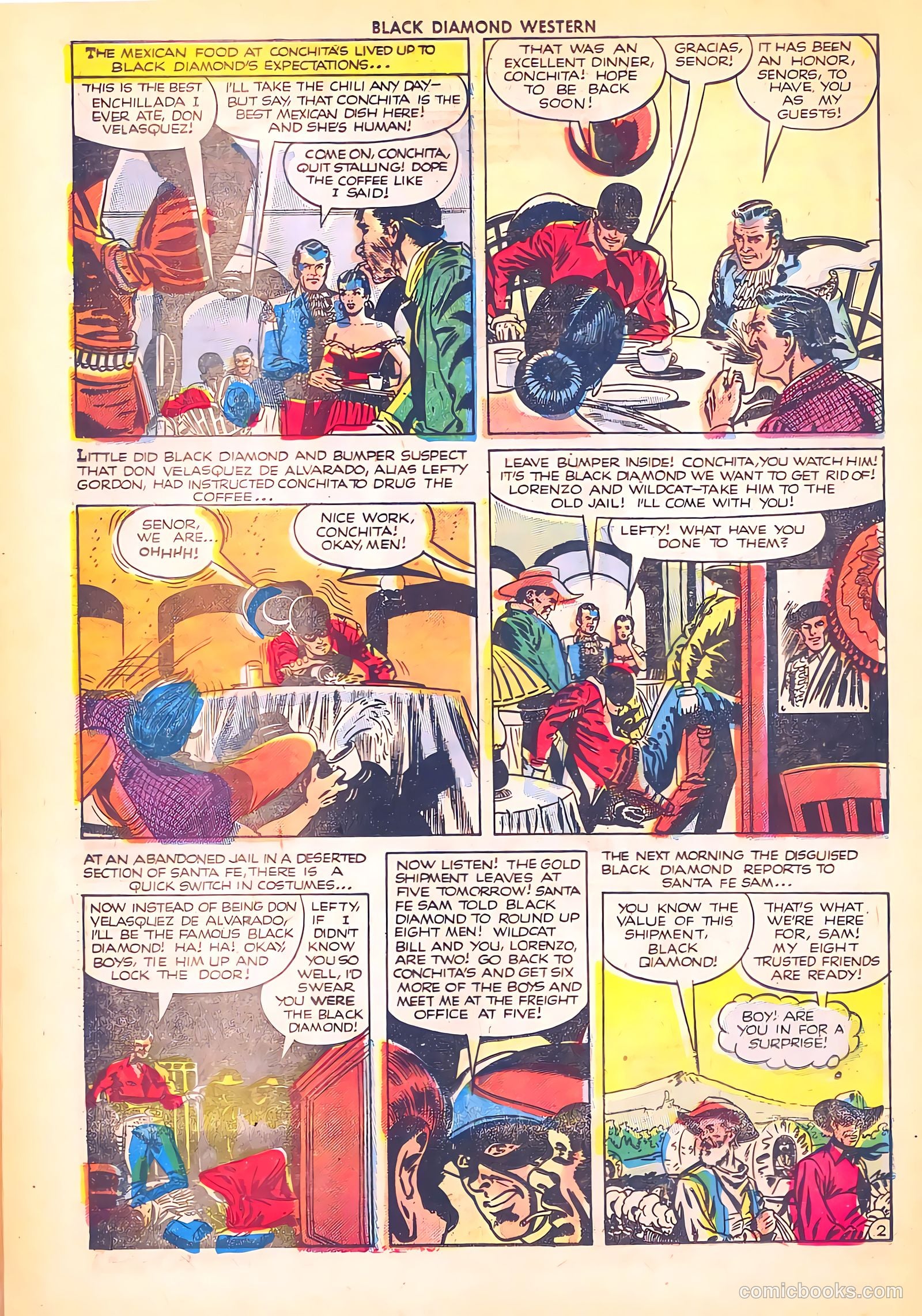 Black Diamond Western #36 (1952) — page 26 of 36