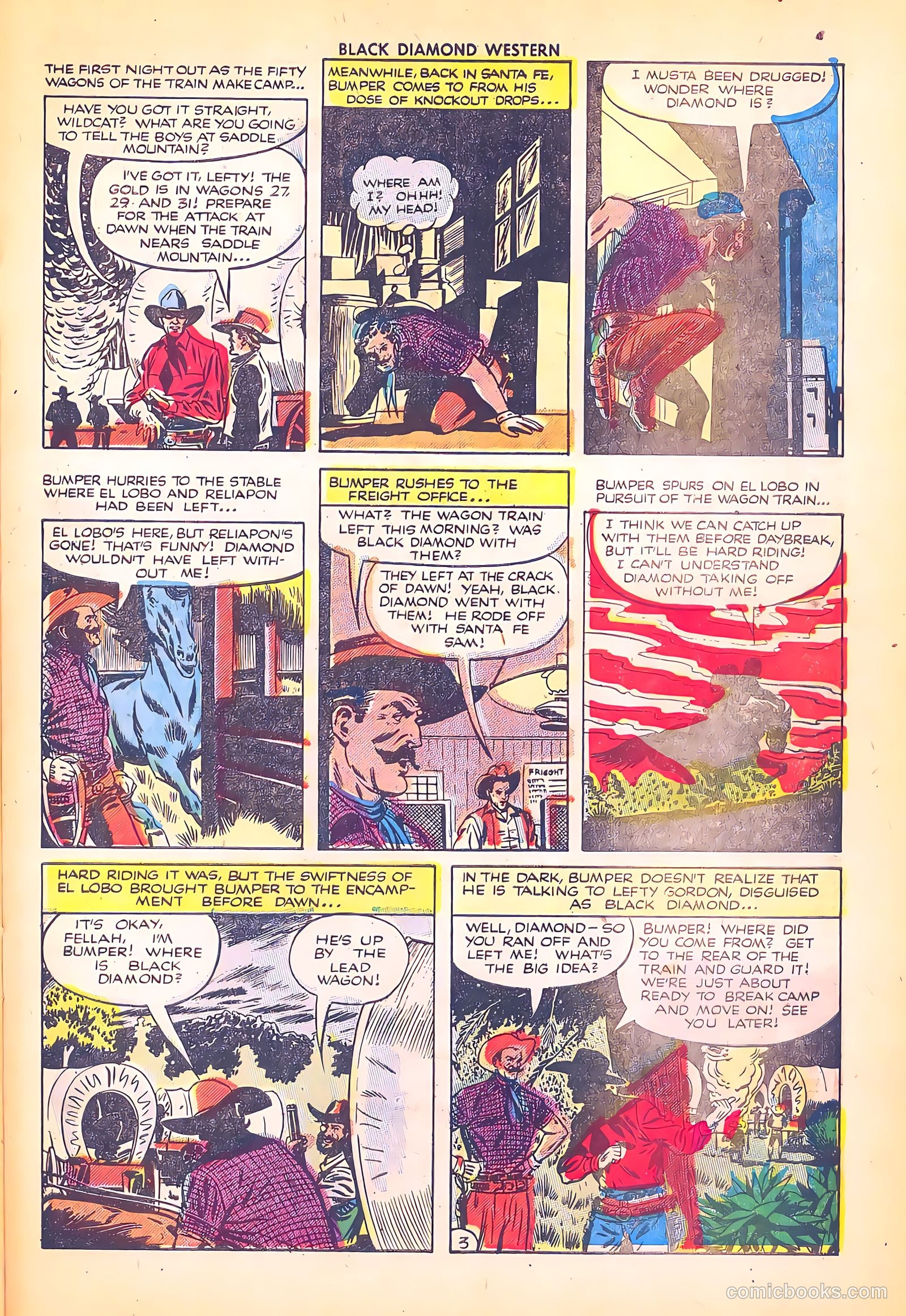 Black Diamond Western #36 (1952) — page 27 of 36