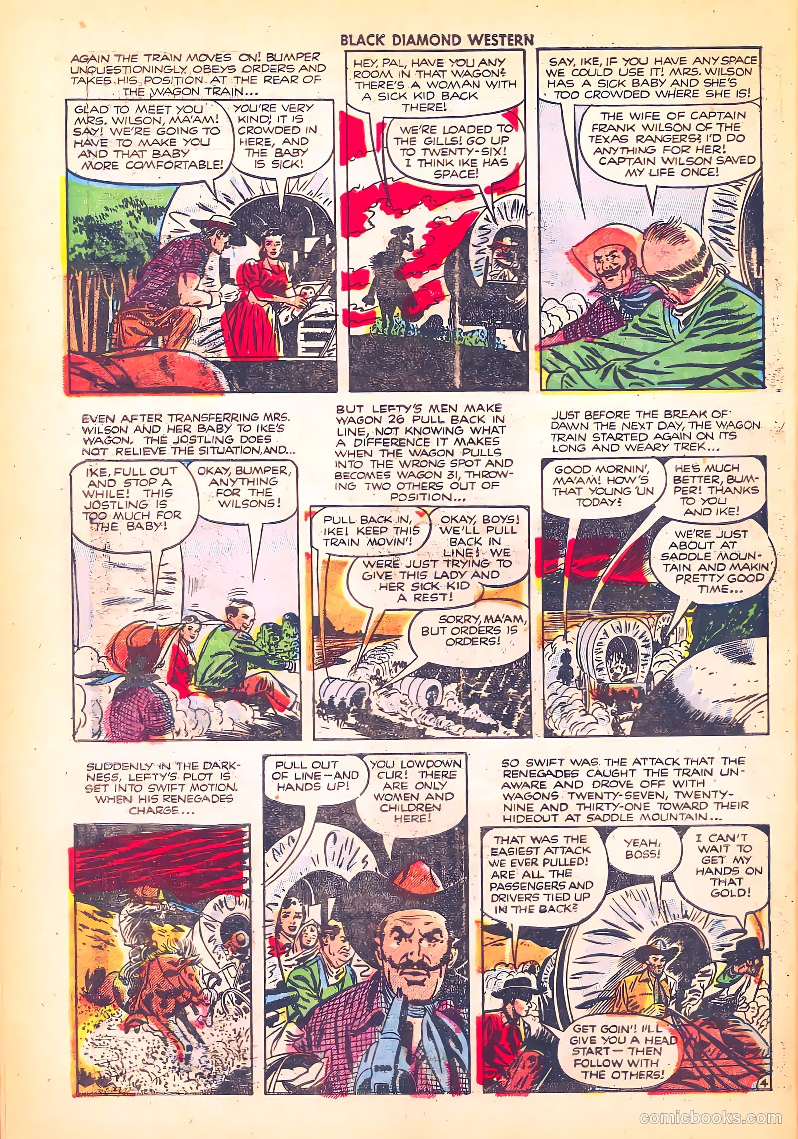 Black Diamond Western #36 (1952) — page 28 of 36
