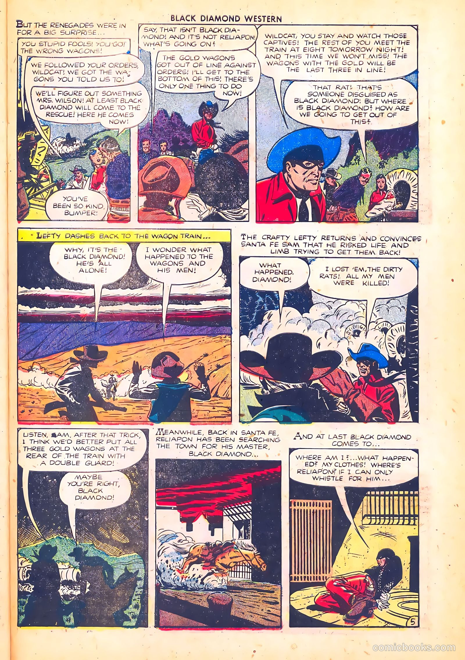 Black Diamond Western #36 (1952) — page 29 of 36