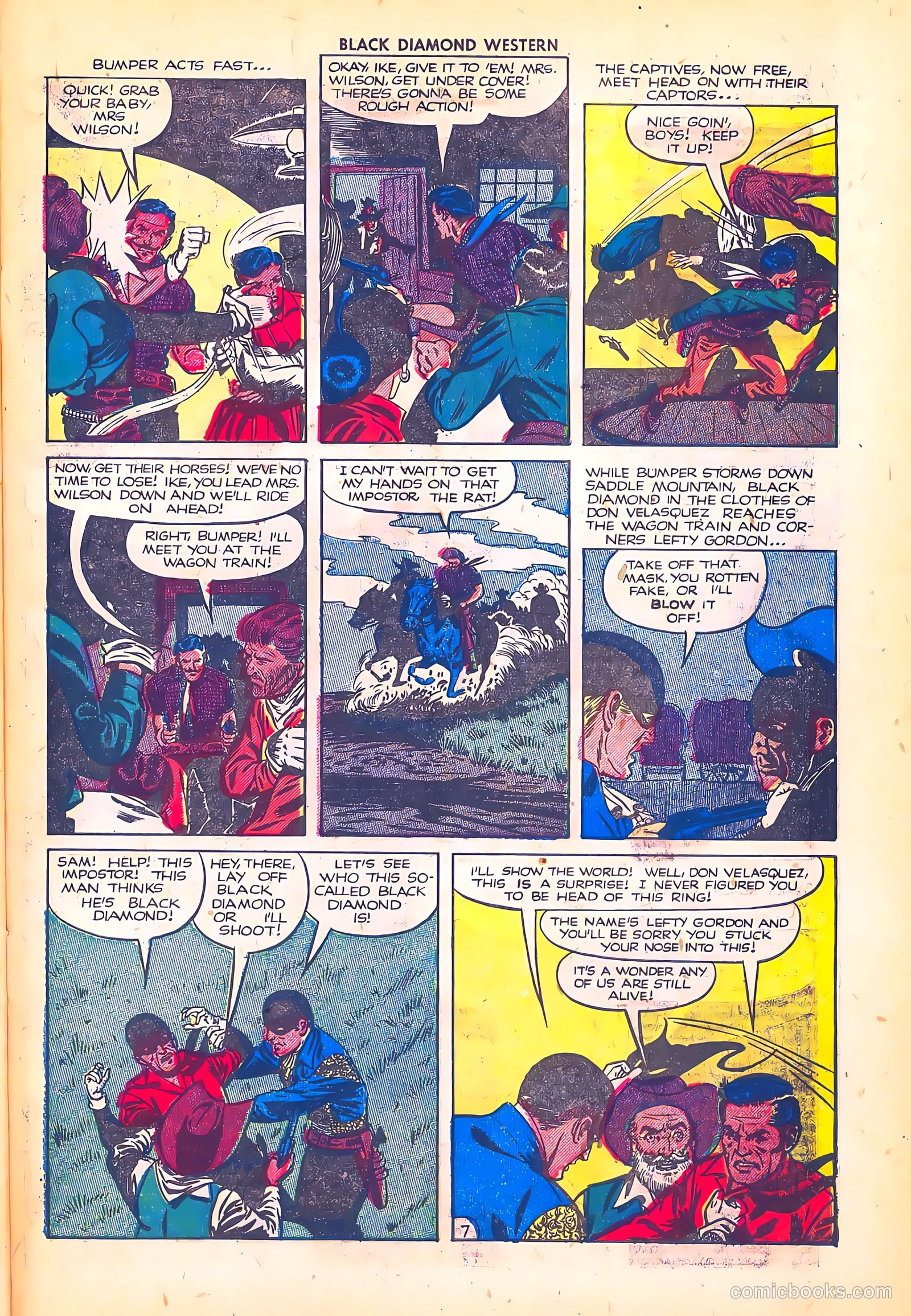 Black Diamond Western #36 (1952) — page 31 of 36