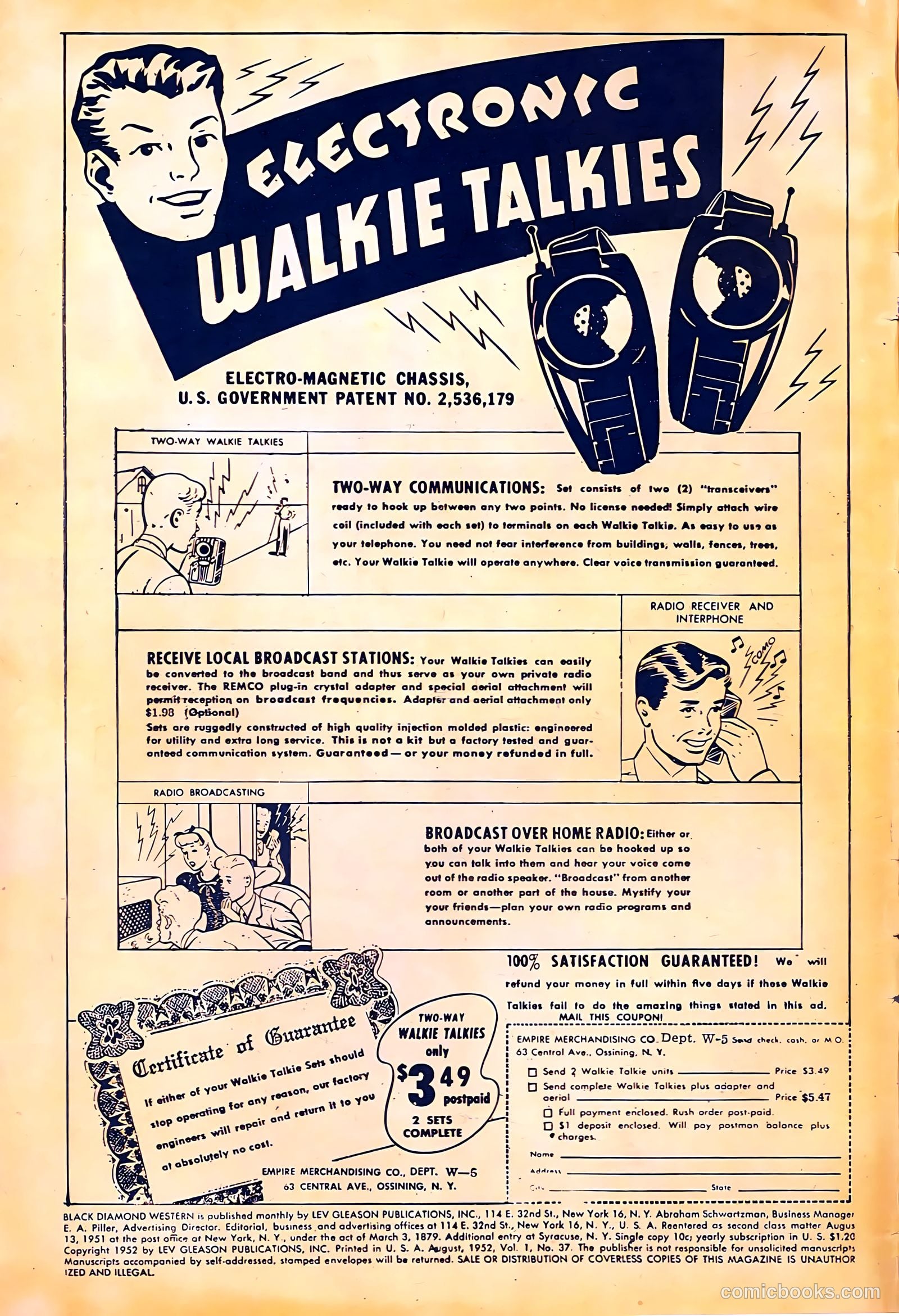 Black Diamond Western #37 (1952) — page 2 of 36