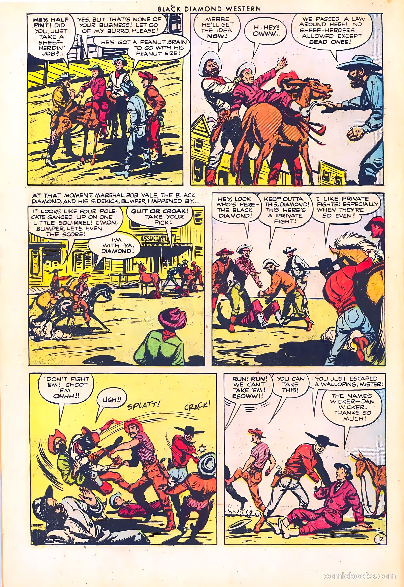Black Diamond Western #37 (1952) — page 4 of 36