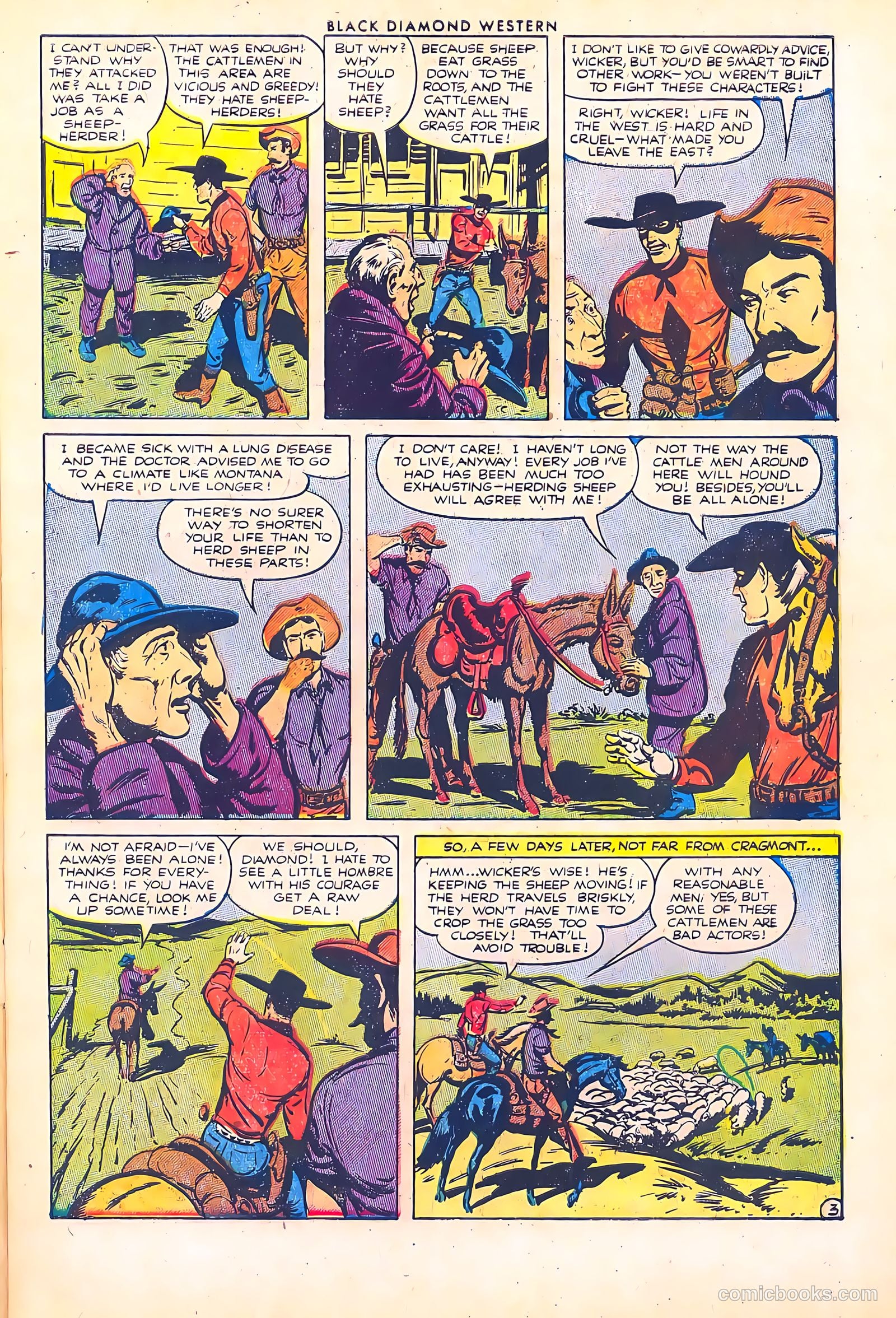 Black Diamond Western #37 (1952) — page 5 of 36