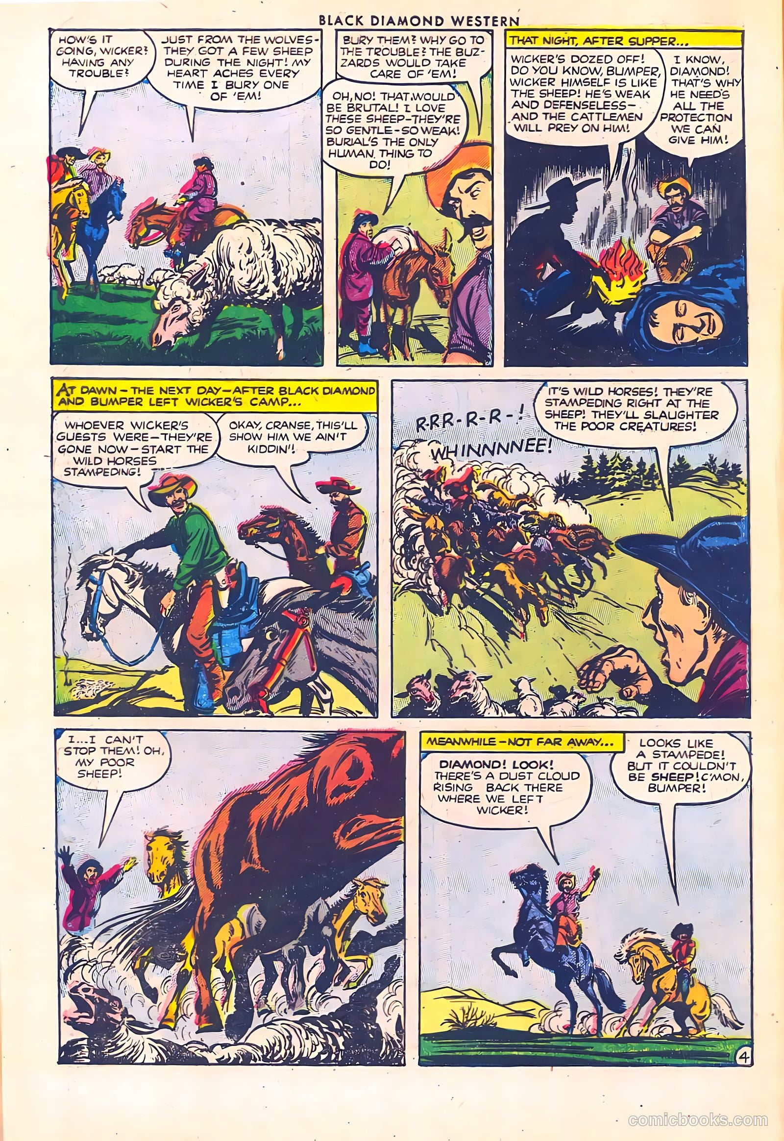 Black Diamond Western #37 (1952) — page 6 of 36