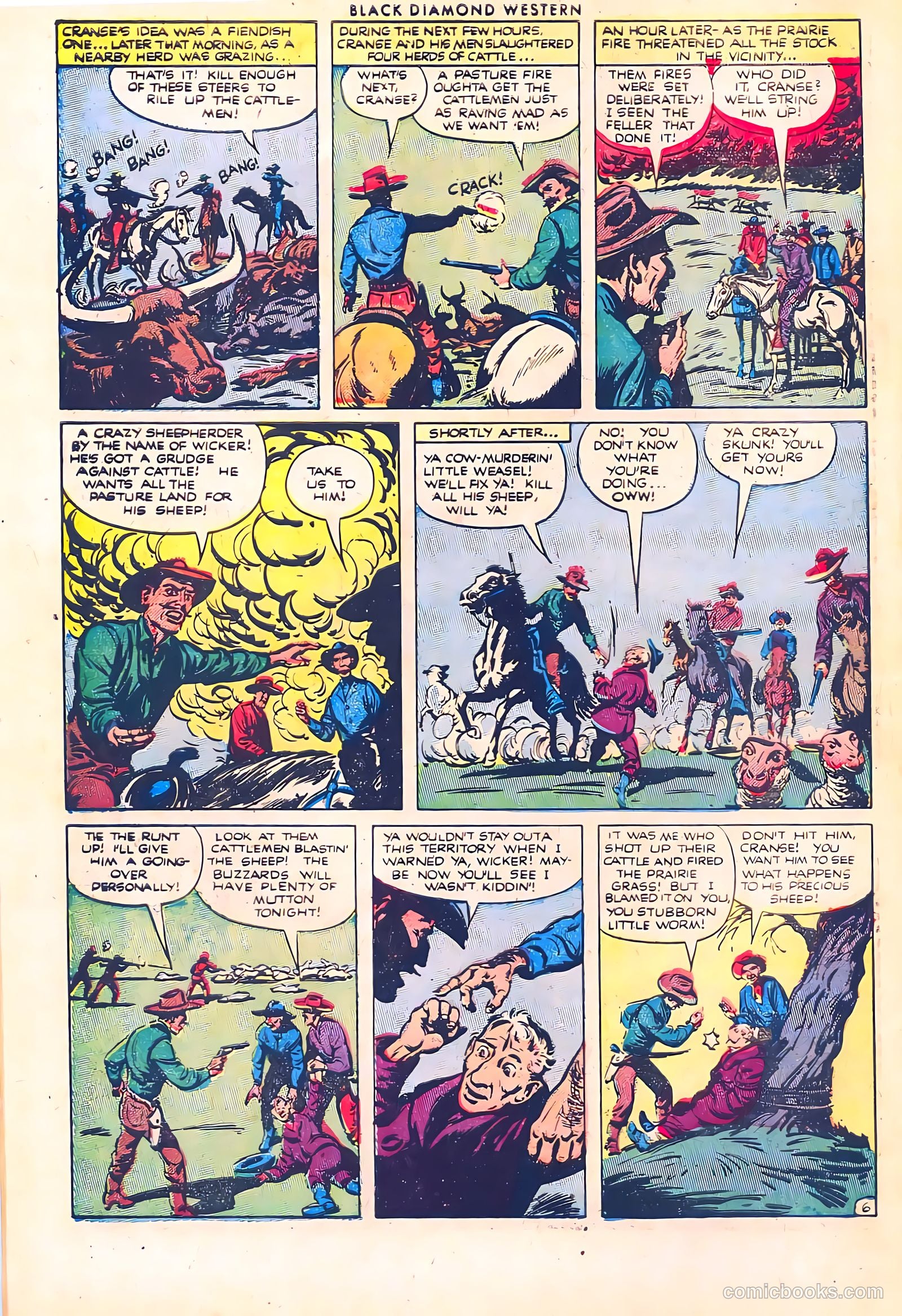 Black Diamond Western #37 (1952) — page 8 of 36