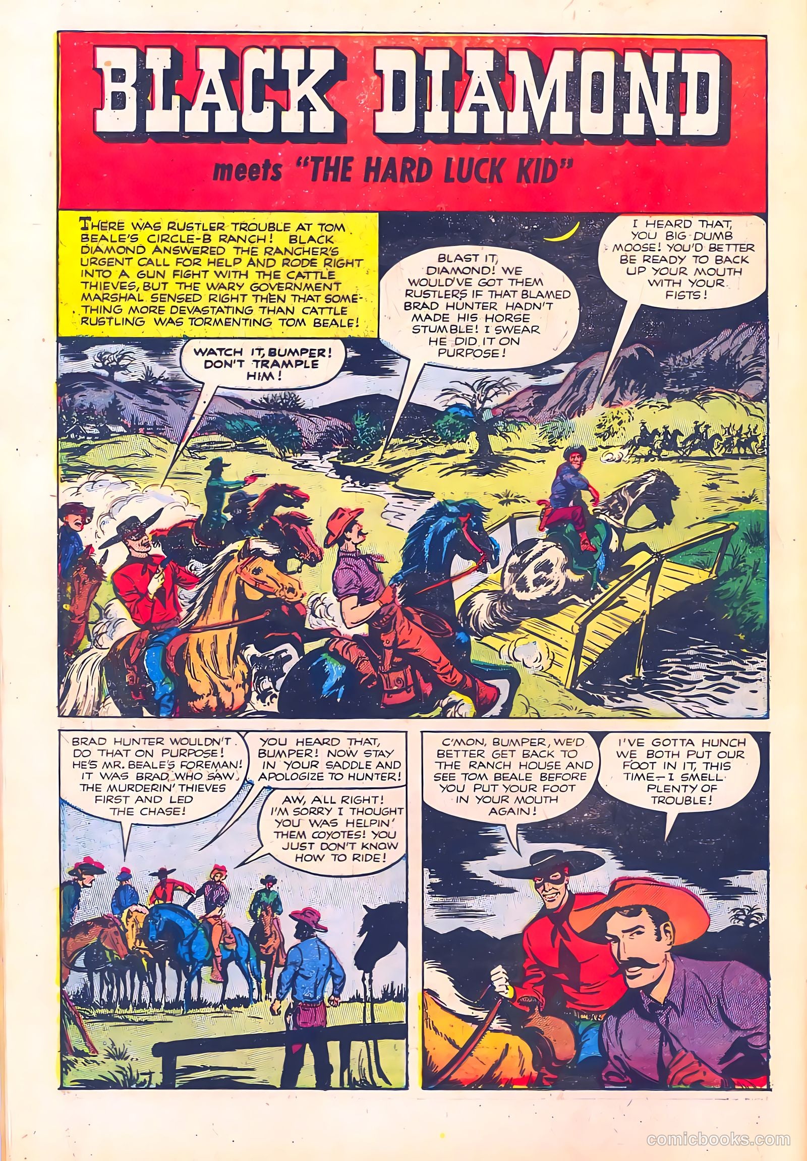 Black Diamond Western #37 (1952) — page 14 of 36