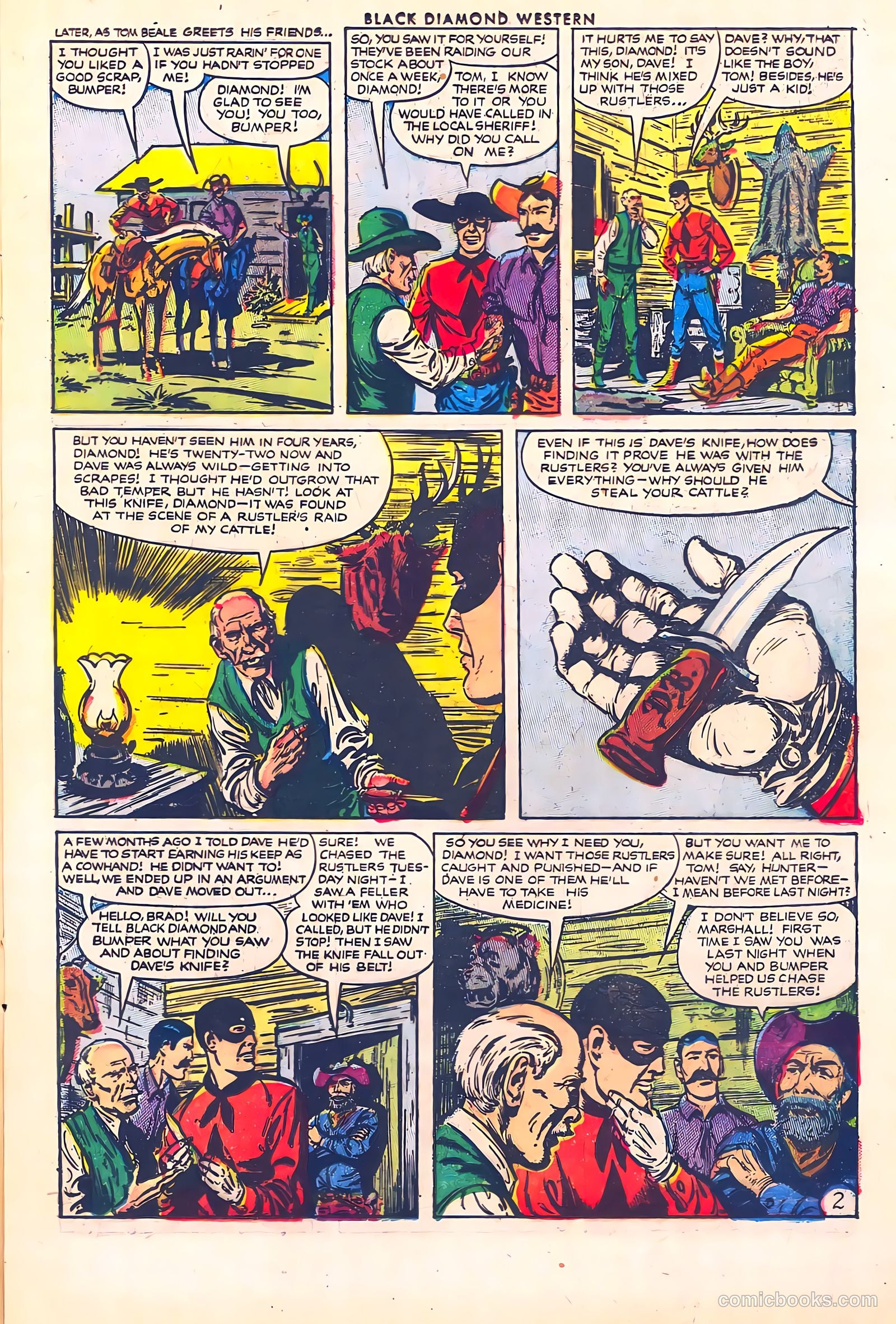 Black Diamond Western #37 (1952) — page 15 of 36