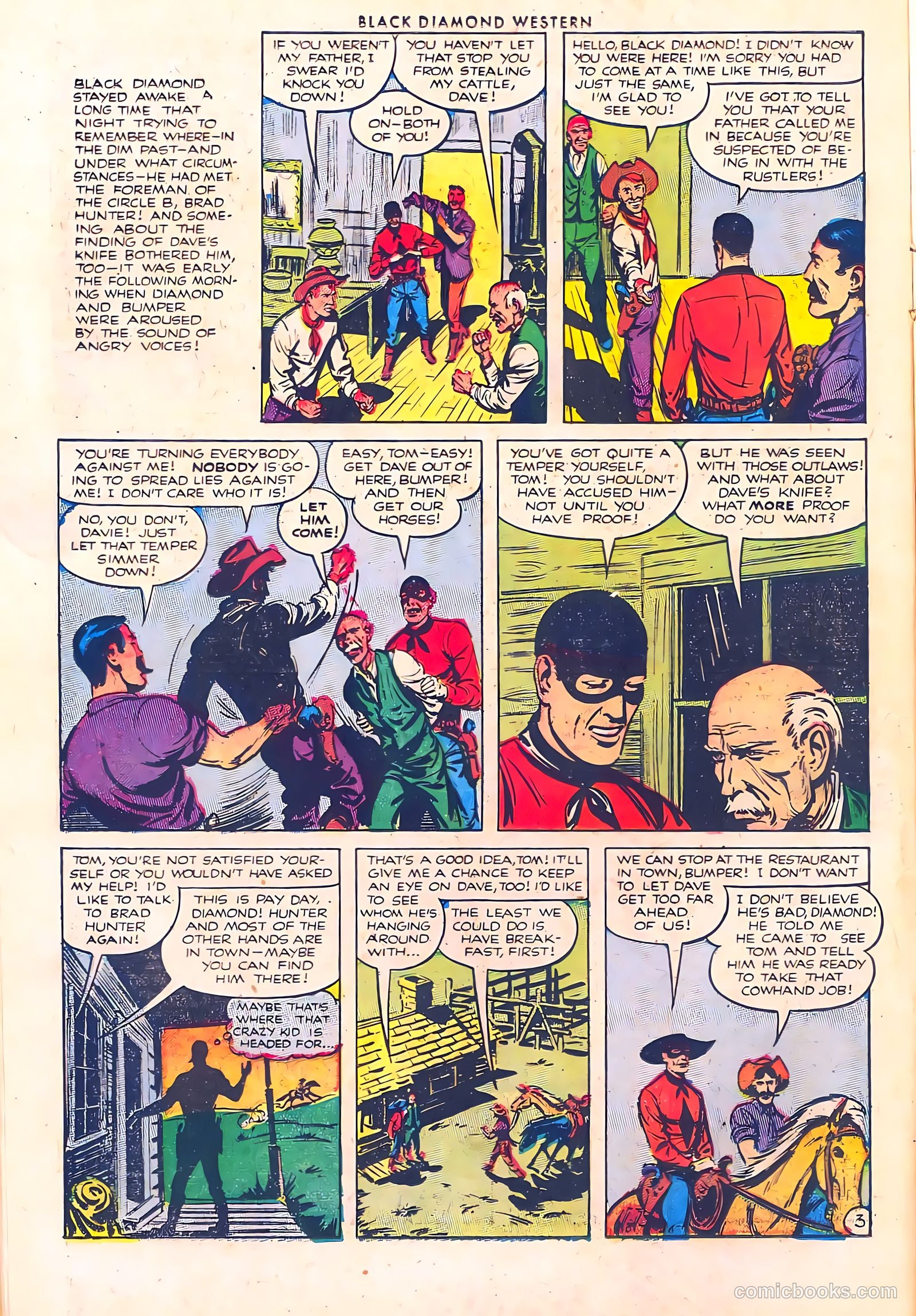 Black Diamond Western #37 (1952) — page 16 of 36