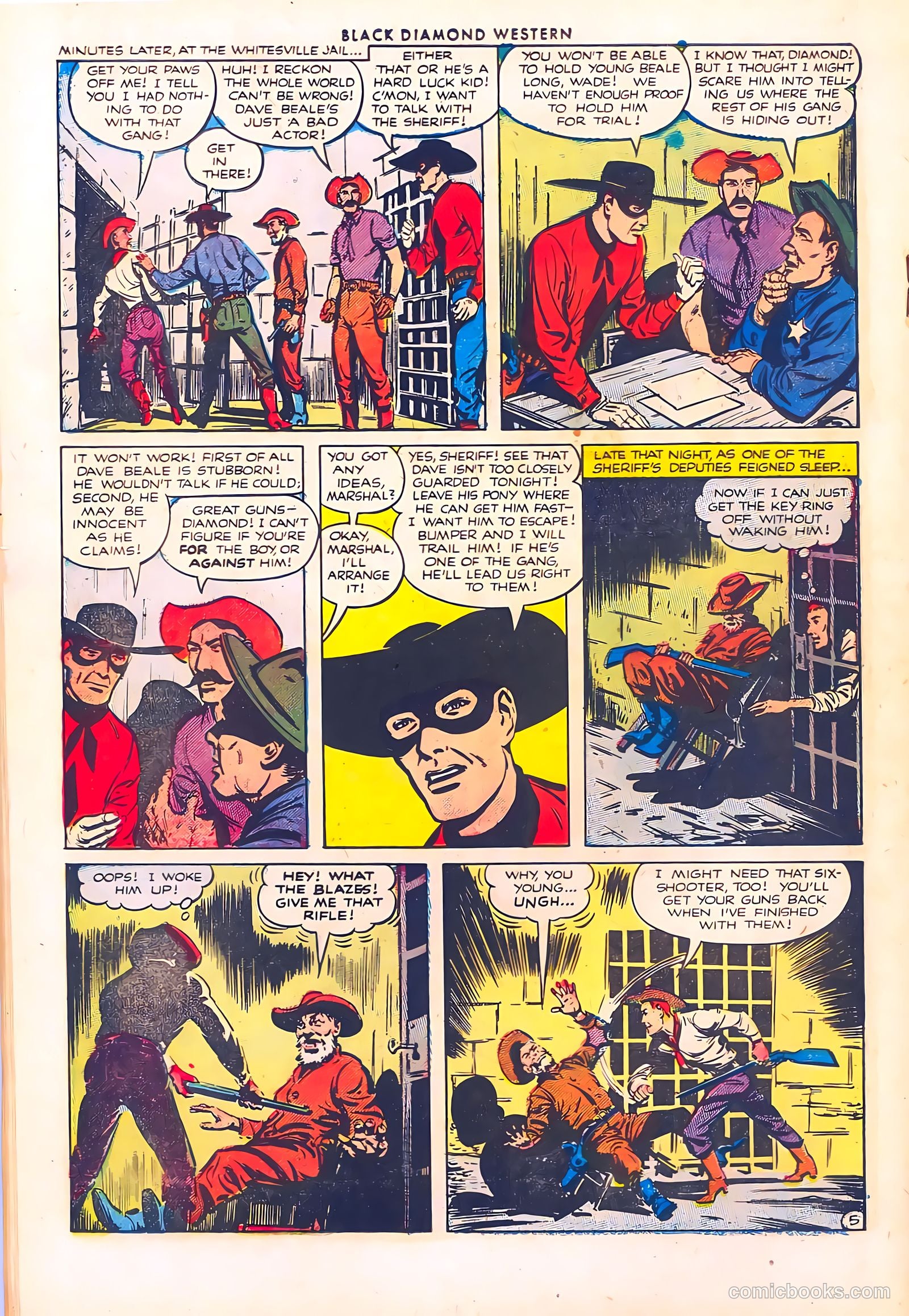 Black Diamond Western #37 (1952) — page 18 of 36