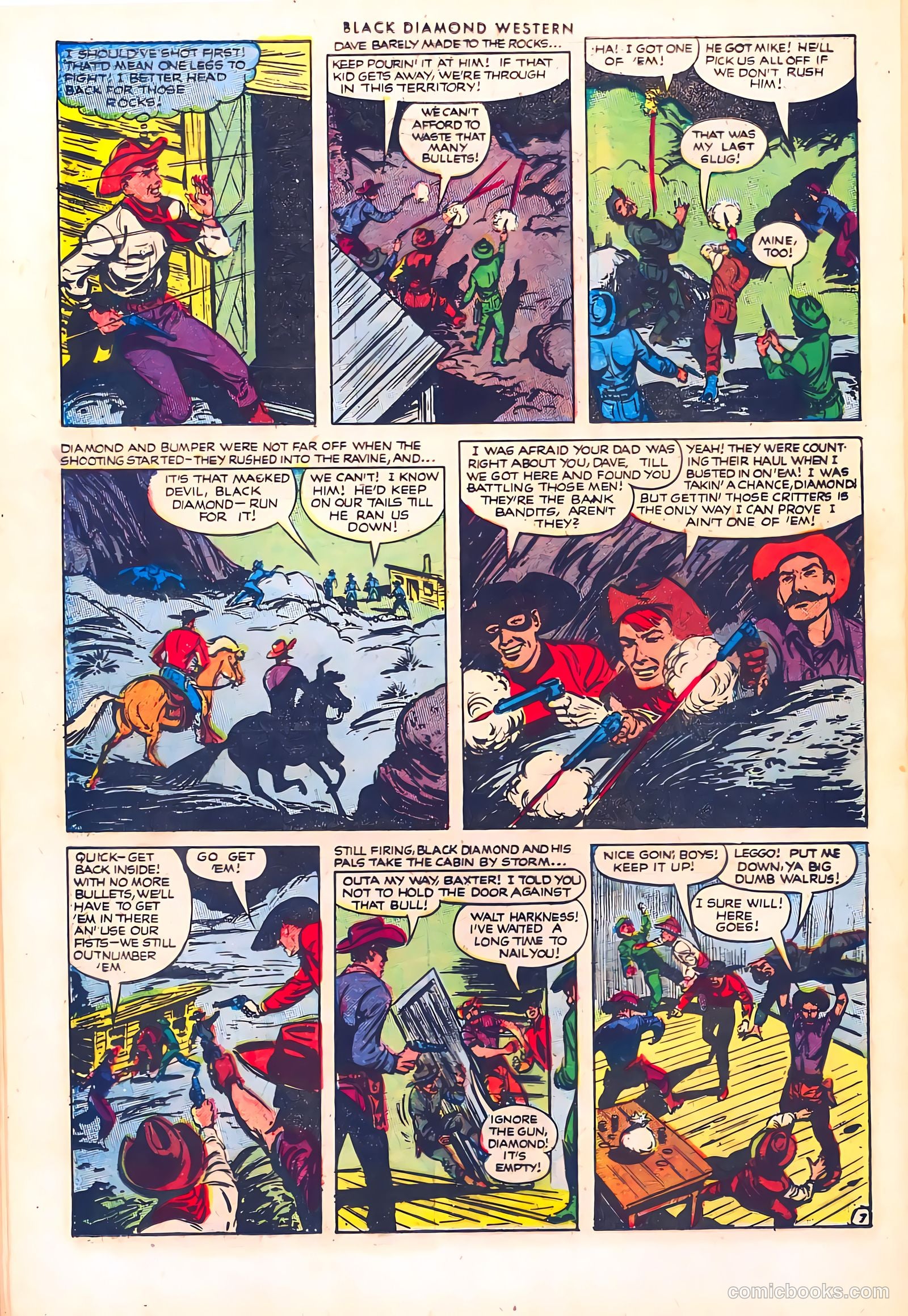 Black Diamond Western #37 (1952) — page 20 of 36