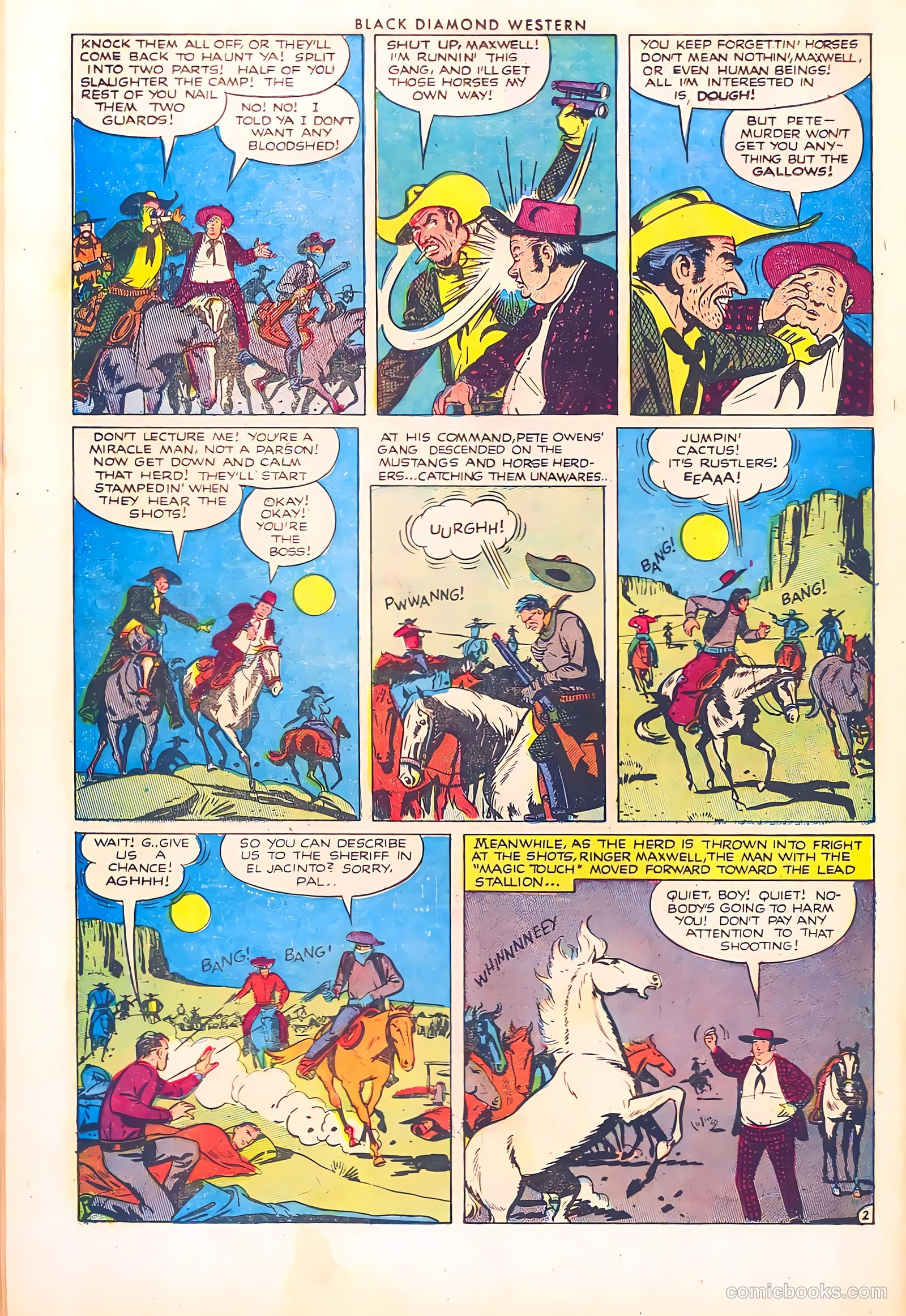 Black Diamond Western #37 (1952) — page 26 of 36