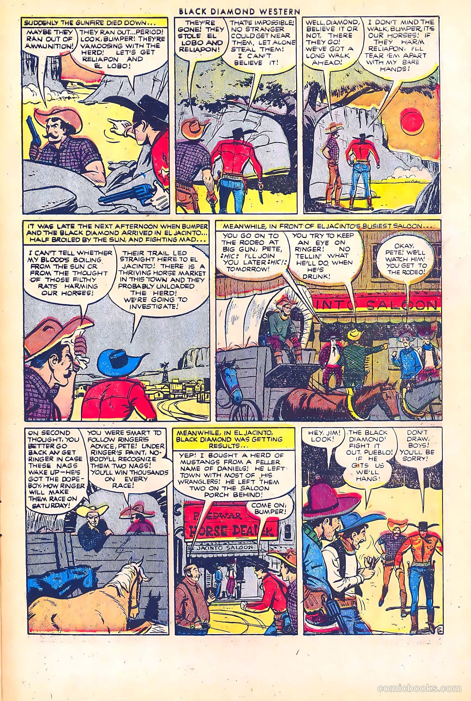 Black Diamond Western #37 (1952) — page 29 of 36