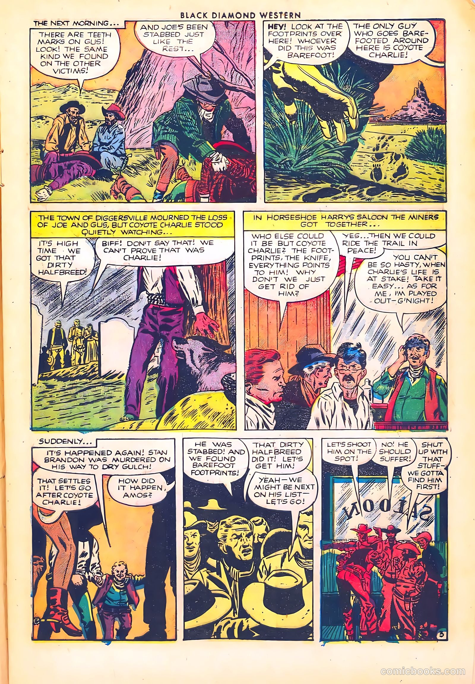 Black Diamond Western #38 (1952) — page 5 of 36