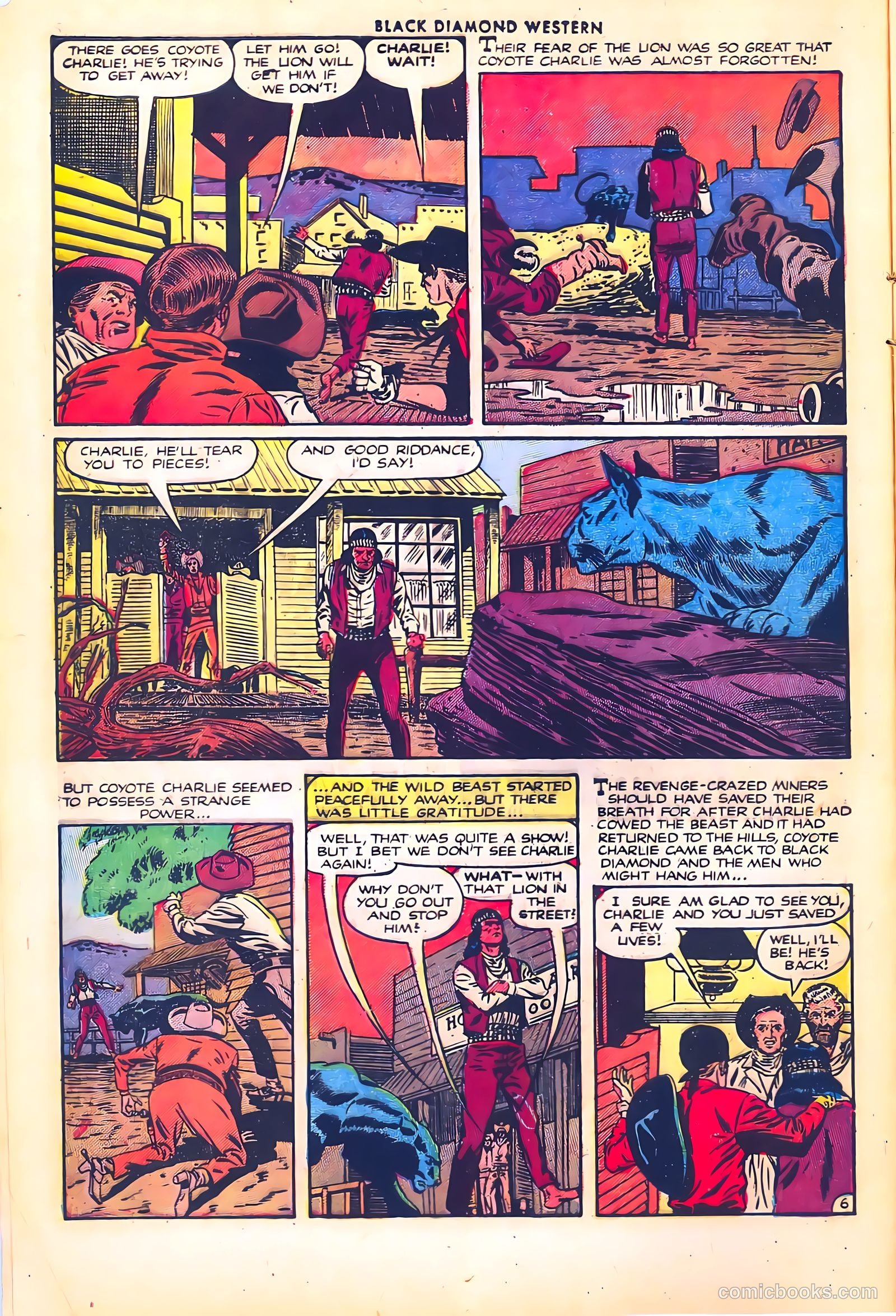Black Diamond Western #38 (1952) — page 8 of 36