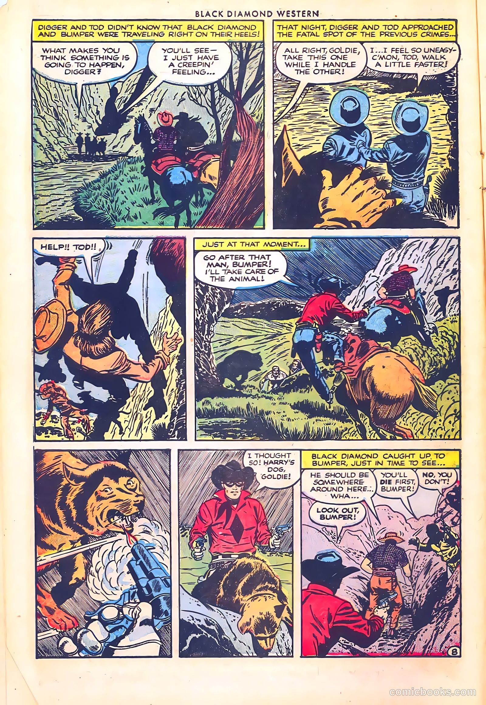 Black Diamond Western #38 (1952) — page 10 of 36