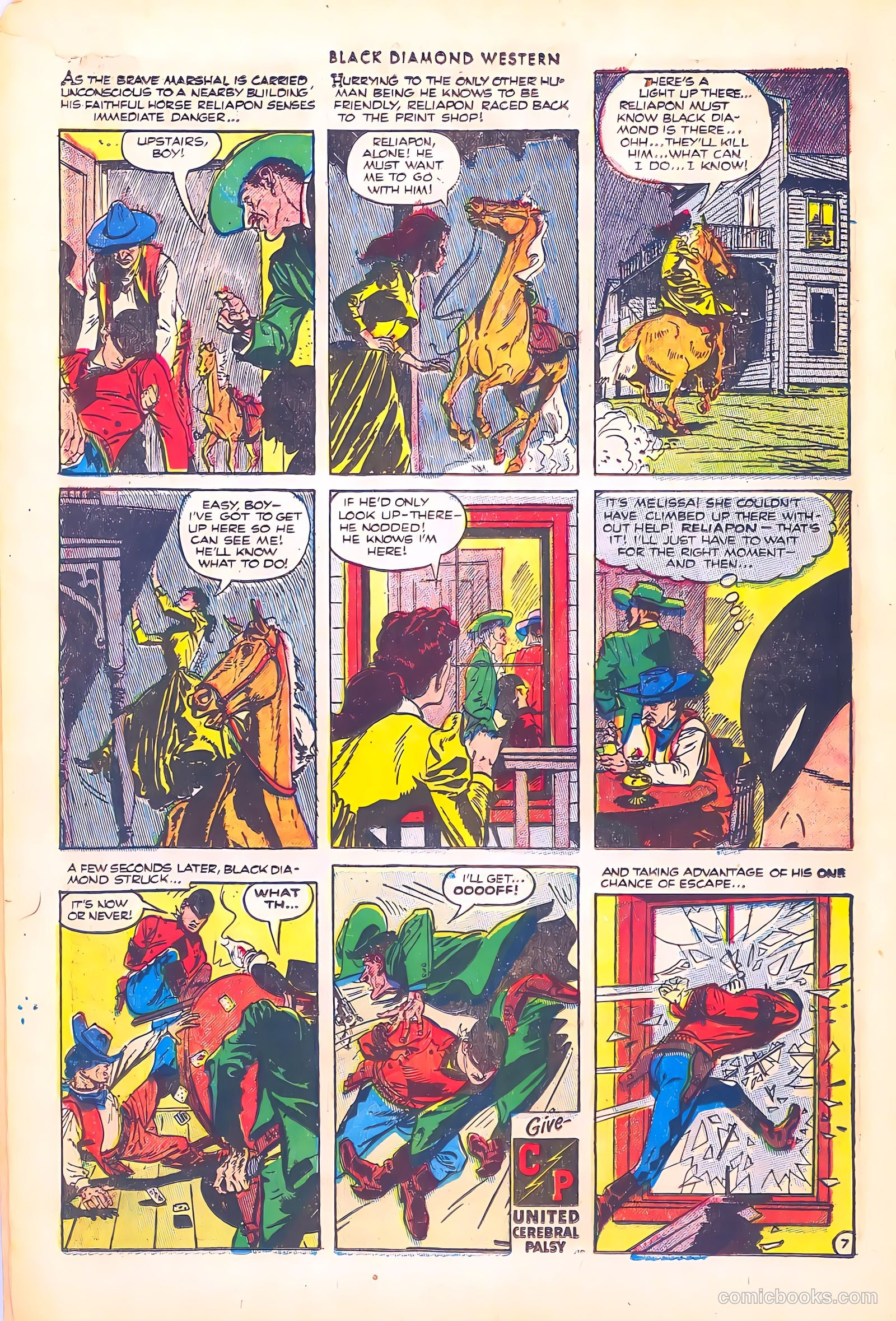 Black Diamond Western #38 (1952) — page 20 of 36