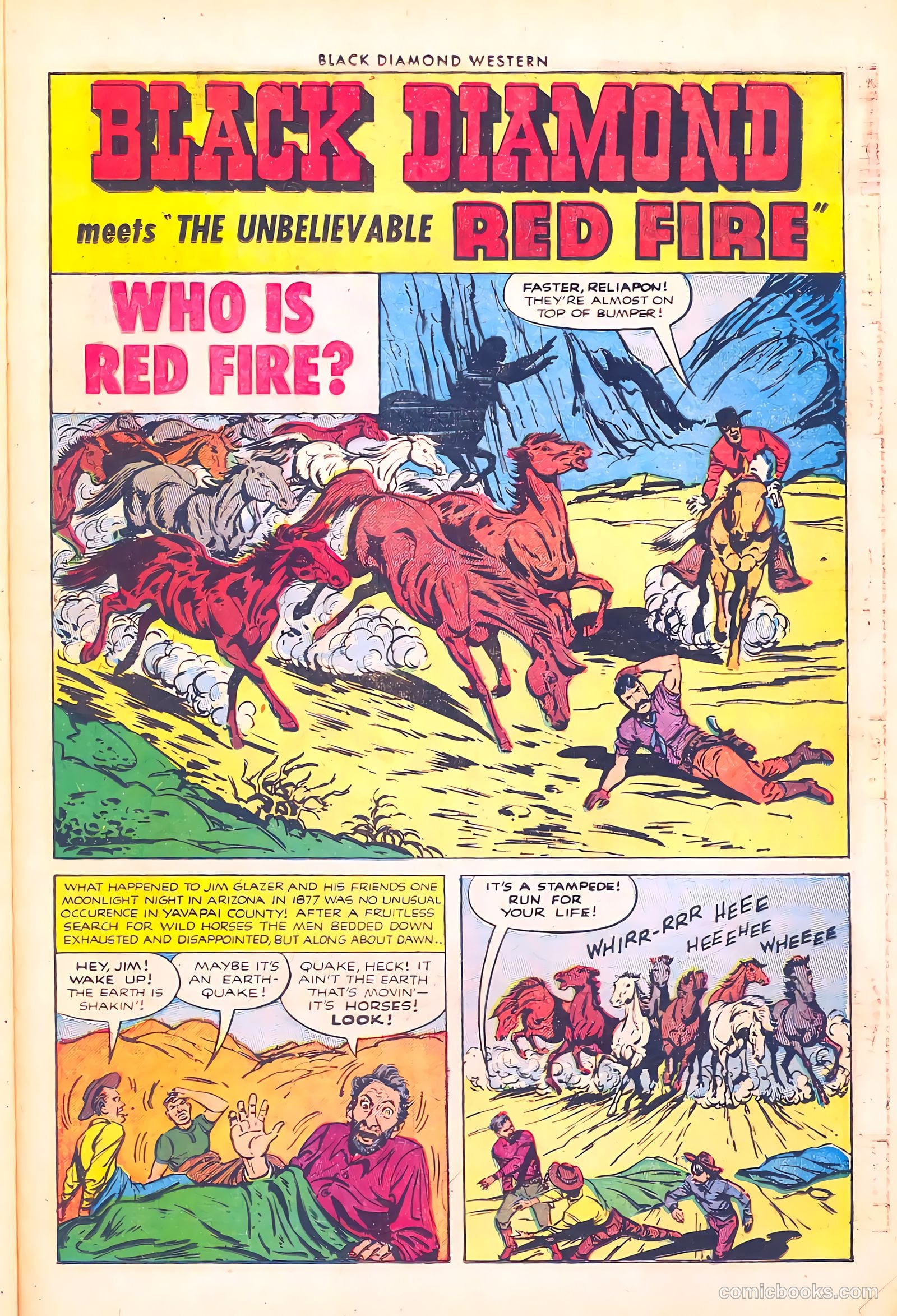 Black Diamond Western #38 (1952) — page 25 of 36